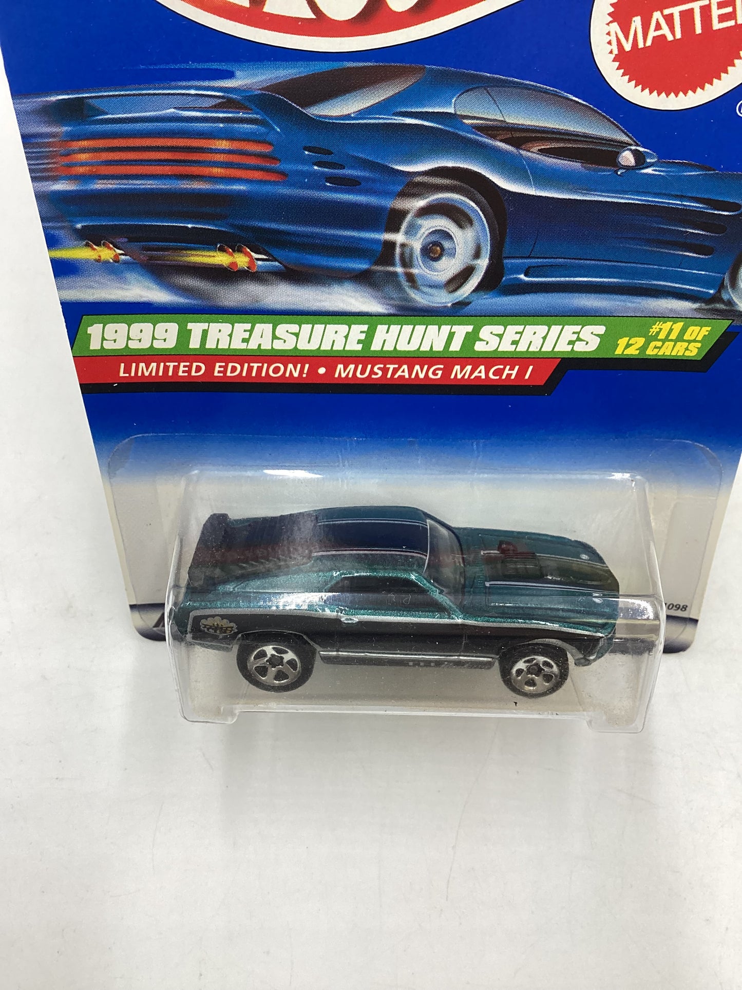 1999 Hot Wheels Treasure Hunt Series 11/12 Mustang Mach 1 #939 277K