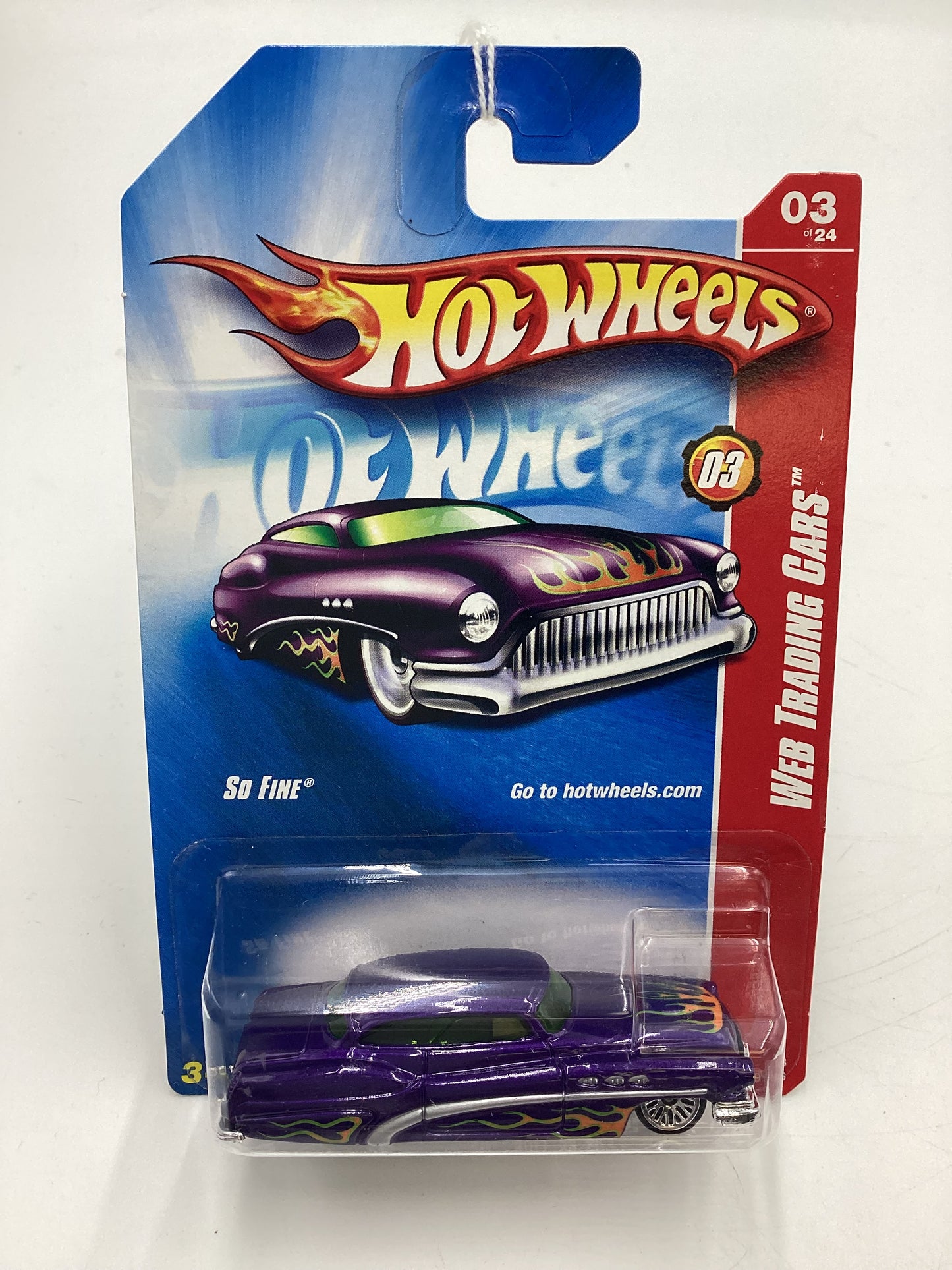 2008 Hot Wheels Web Trading Cars #79 So Fine Purple EE4