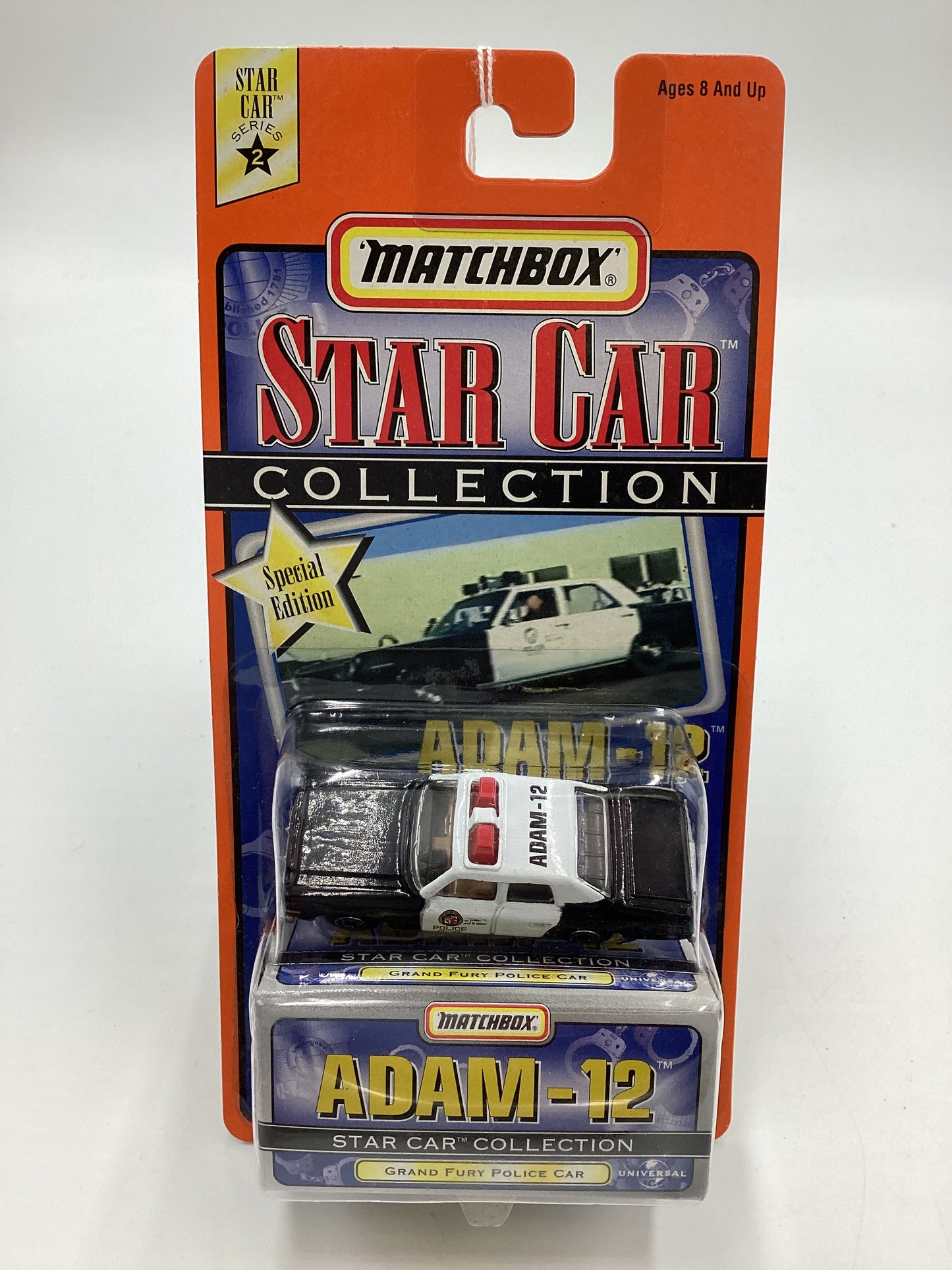 Matchbox Star Car Collection Adam-12 Grand Fury Police Car