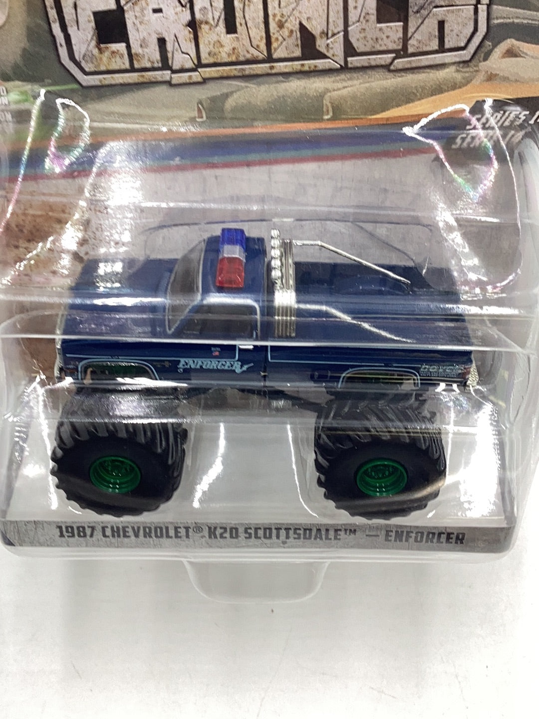 Greenlight Kings of crunch series 14 1987 Chevrolet K20 Scottsdale Enforcer Chase