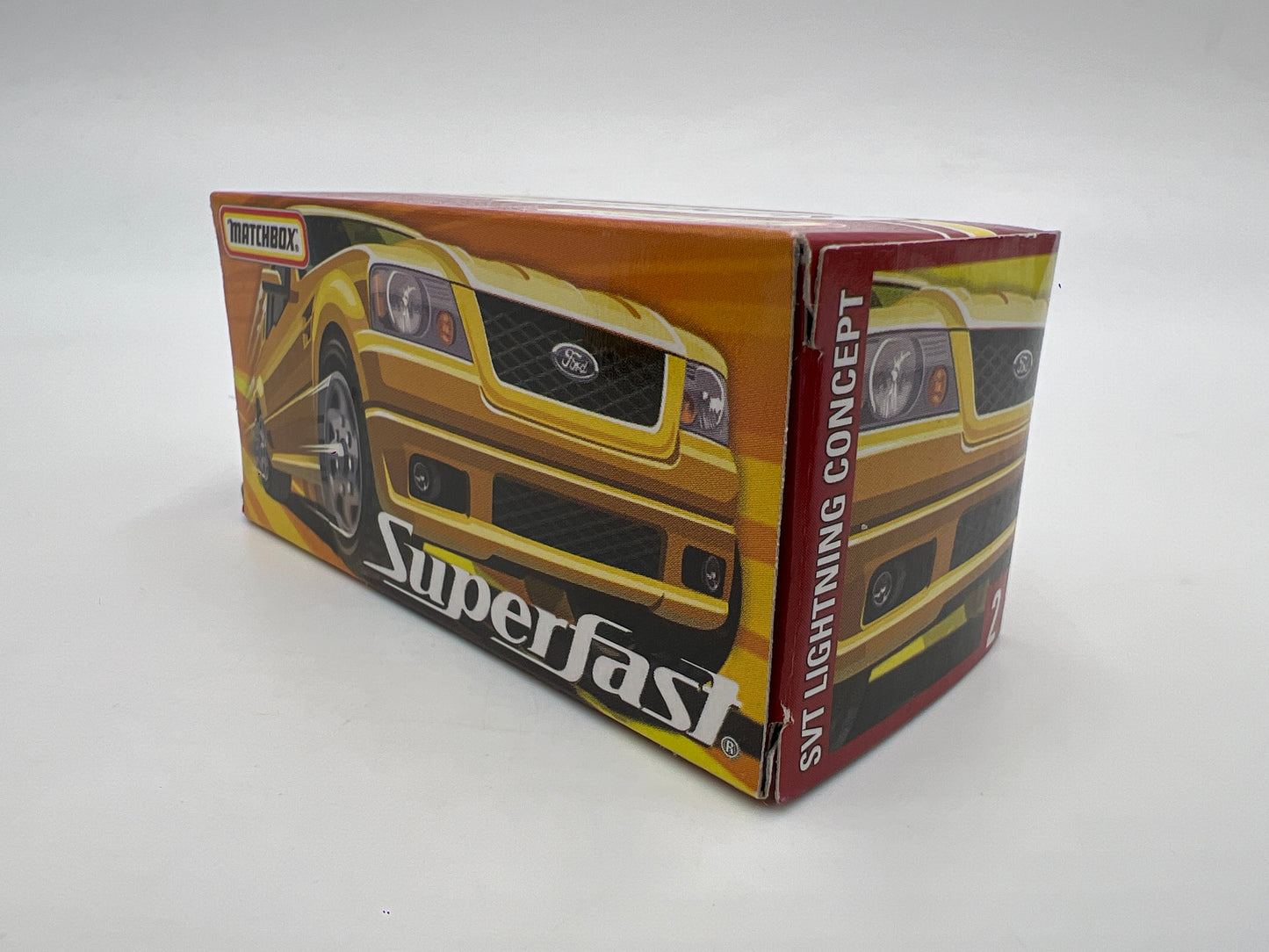 Matchbox 1/64 Superfast #2 Ford SVT Lightning Concept Yellow Loose