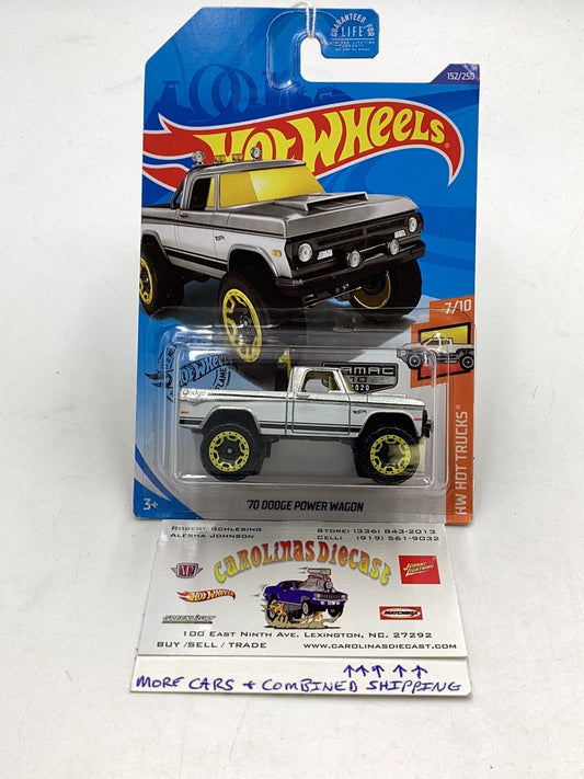 2020 Hot wheels Zamac #10 70 Dodge Power Wagon #152 147C