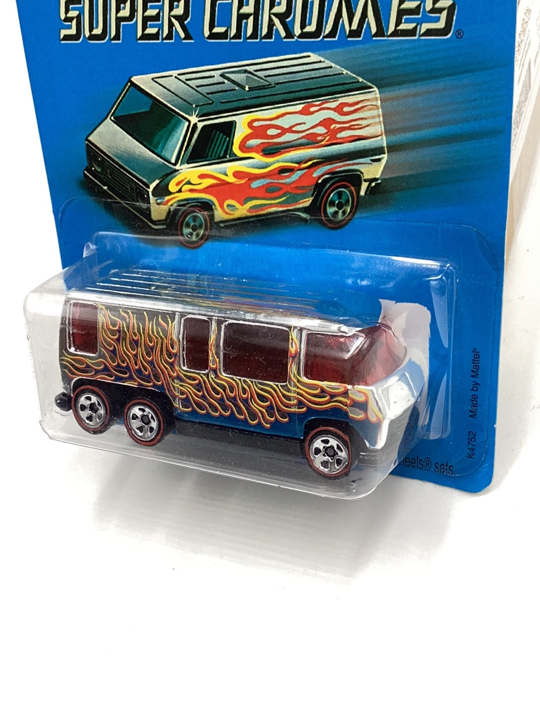 Hot Wheels Super Chromes GMC Motorhome *BAD CARD* 158C