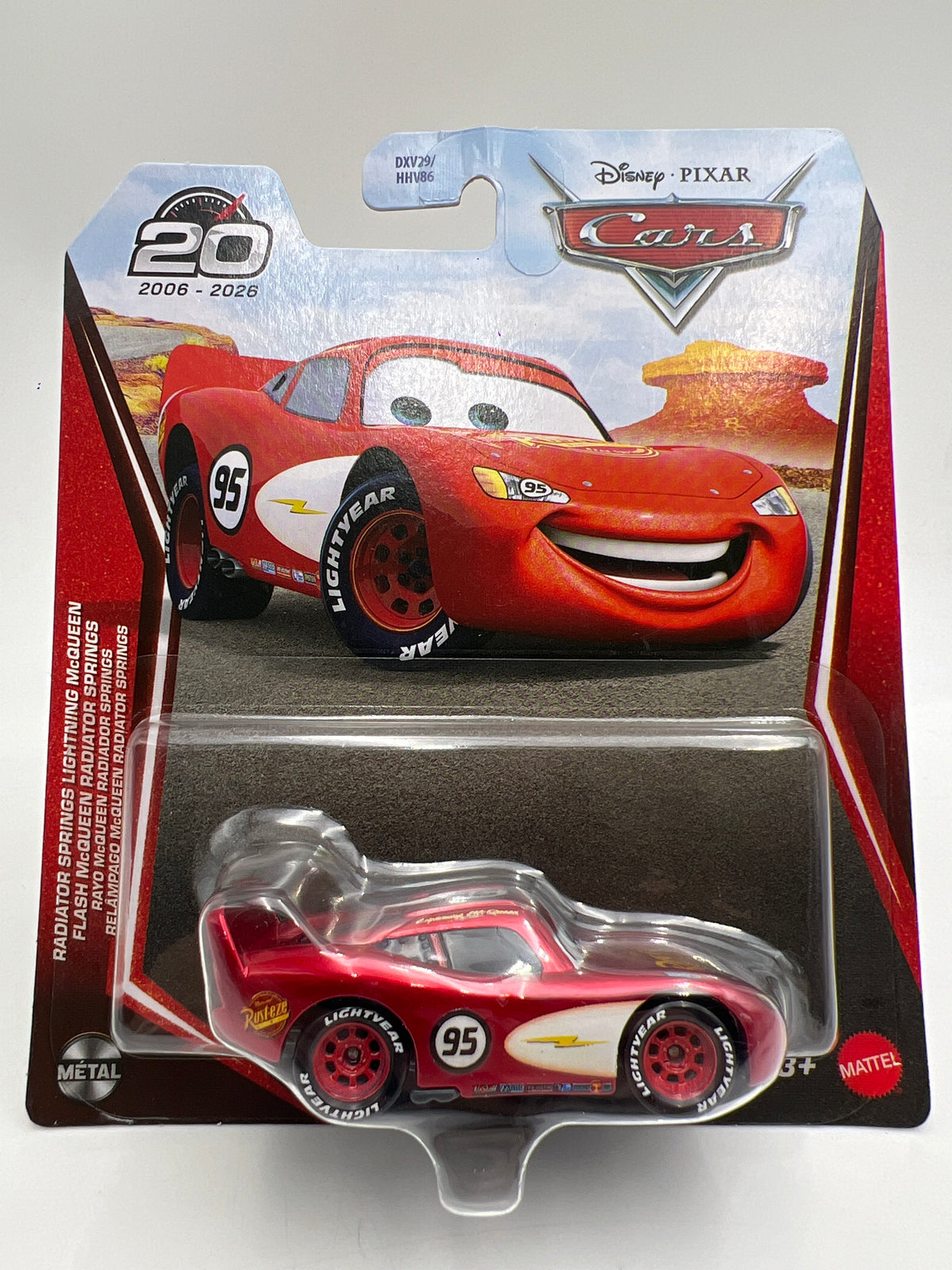 2026 Disney Pixar Cars 20 Years Radiator Springs Lightning McQueen 142C