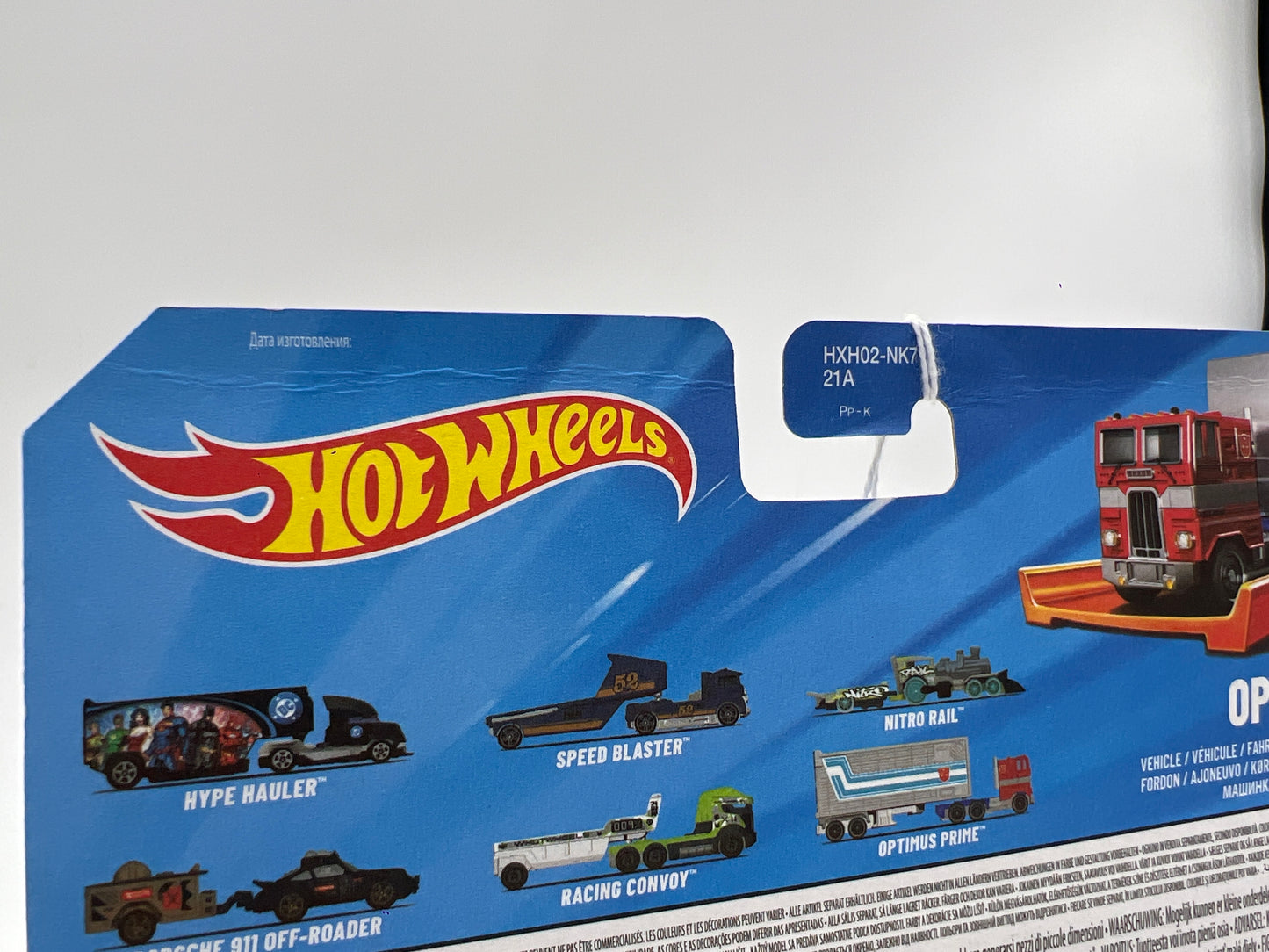 Hot Wheels Track Fleet Transformers Optimus Prime