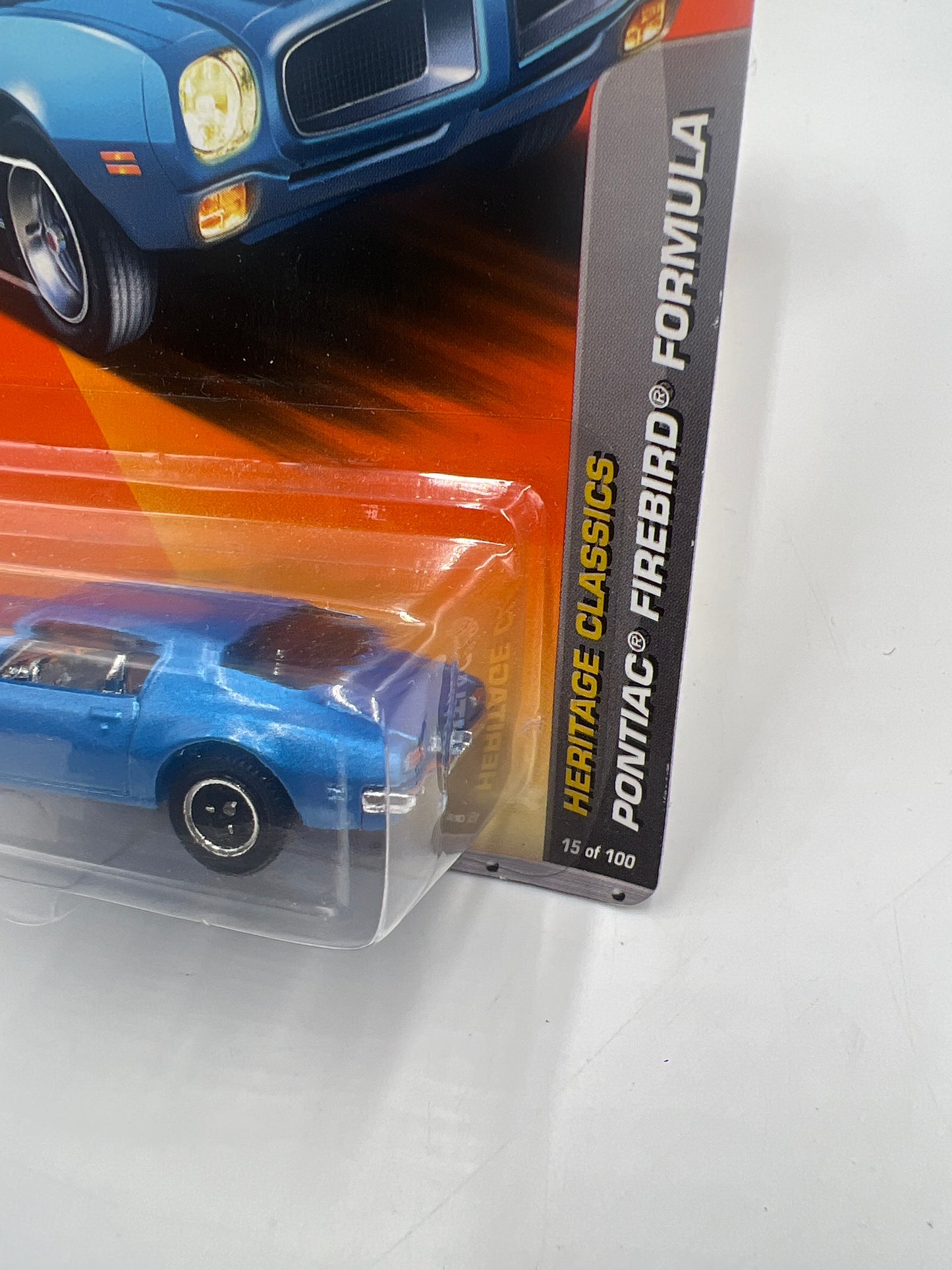 Matchbox #15 2011 Heritage Classics Pontiac Firebird Formula Blue 37G