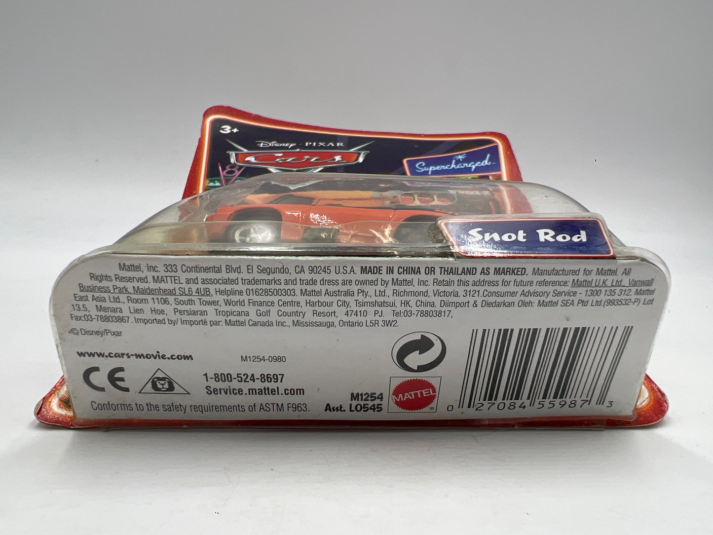 Disney Pixar Cars Supercharged Snot Rod #1