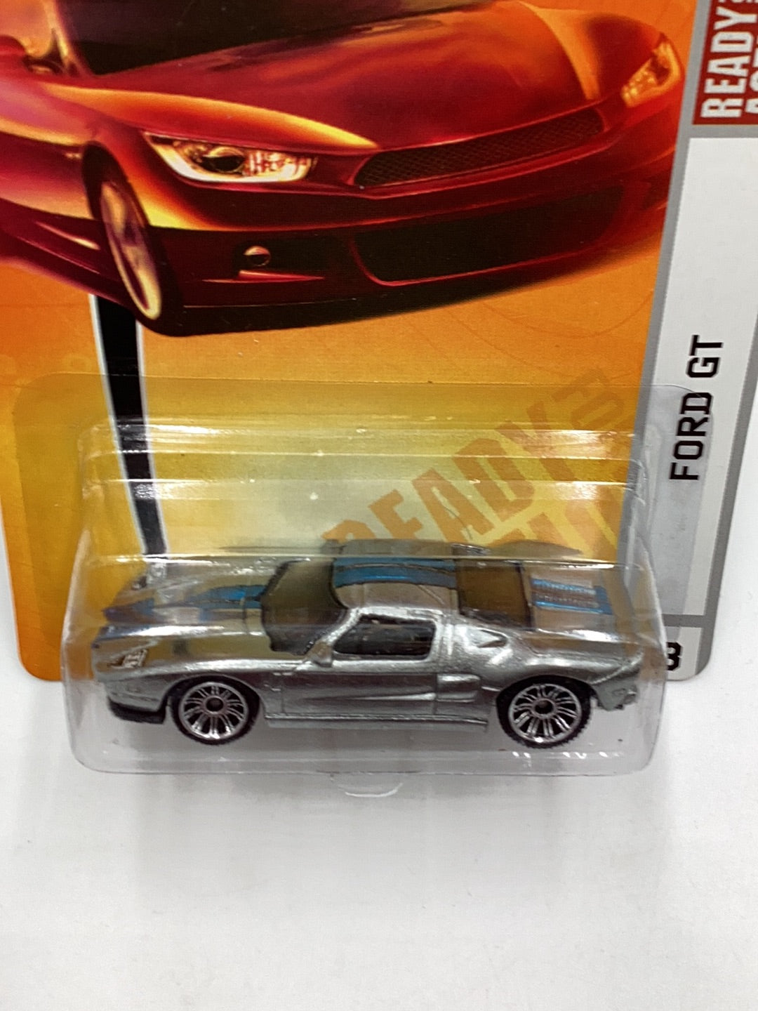 Matchbox 2009 #18 Ford GT silver 19D