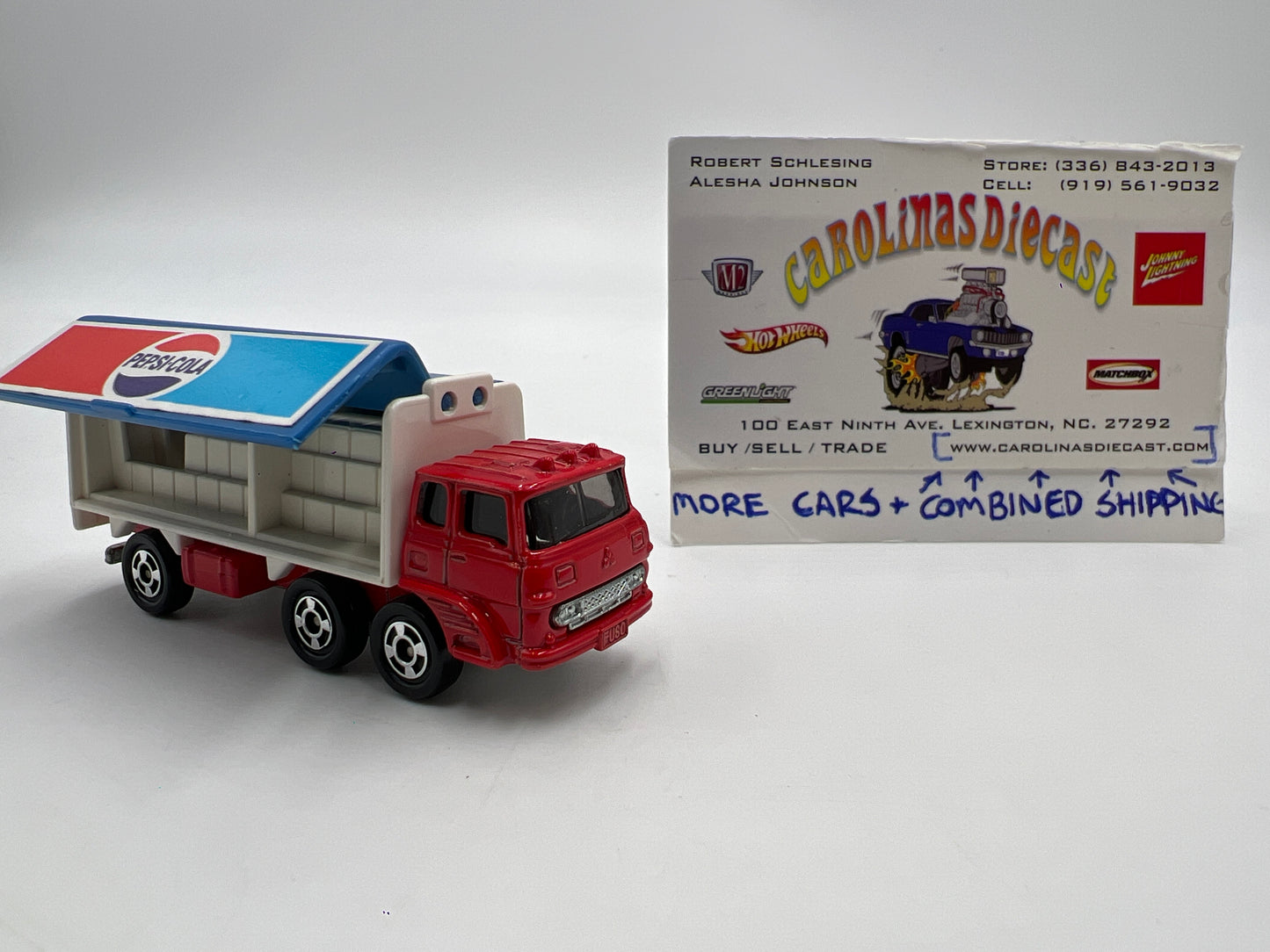 Tomica No. 7 Fuso Truck Pepsi Cola Red Loose