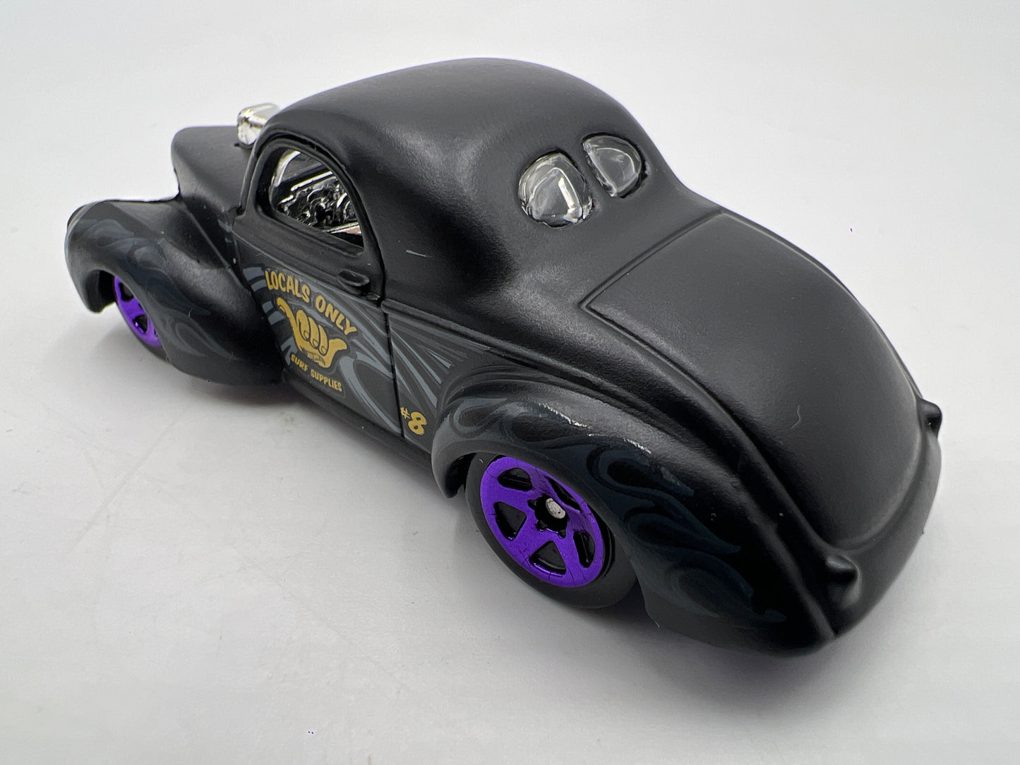 2018 Hot Wheels Mystery Models Series 3 #8 41 Willys Matte Black