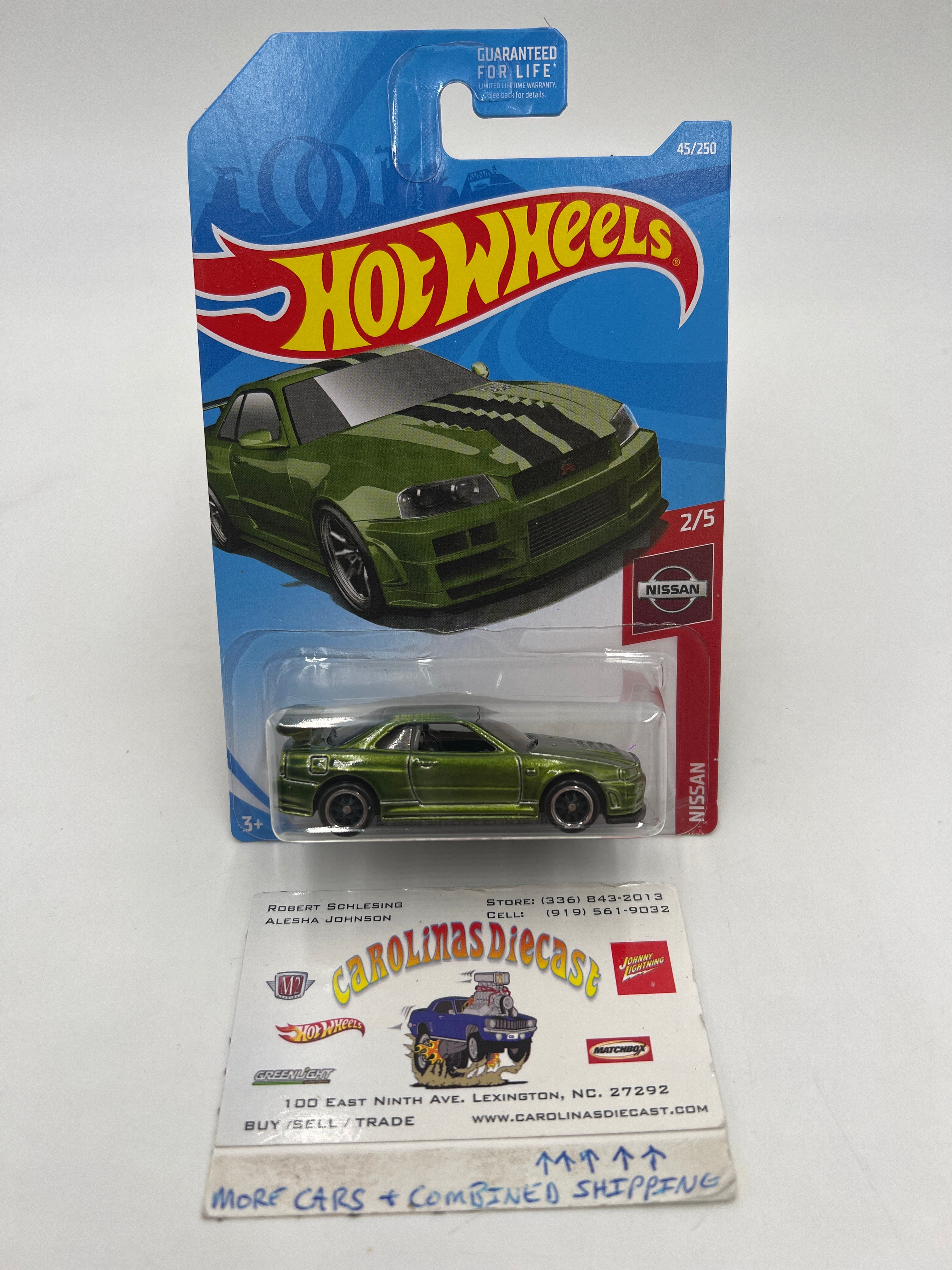 Hot Wheels Super Treasure Hunt Nissan Skyline GT-R outlet (BNR34)