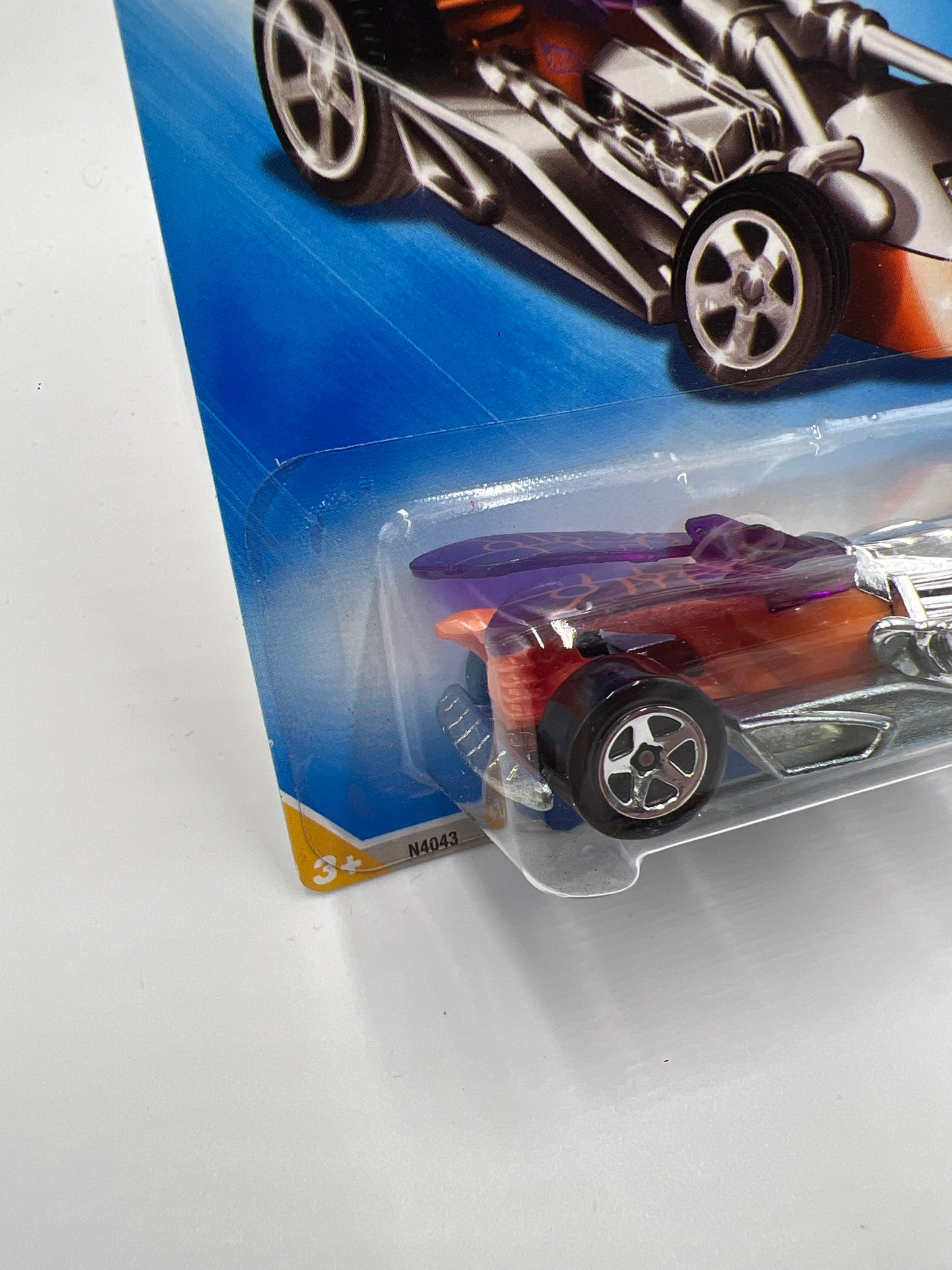 2009 Hot Wheels New Models #40 Draggin Tail Purple/Orange DD8