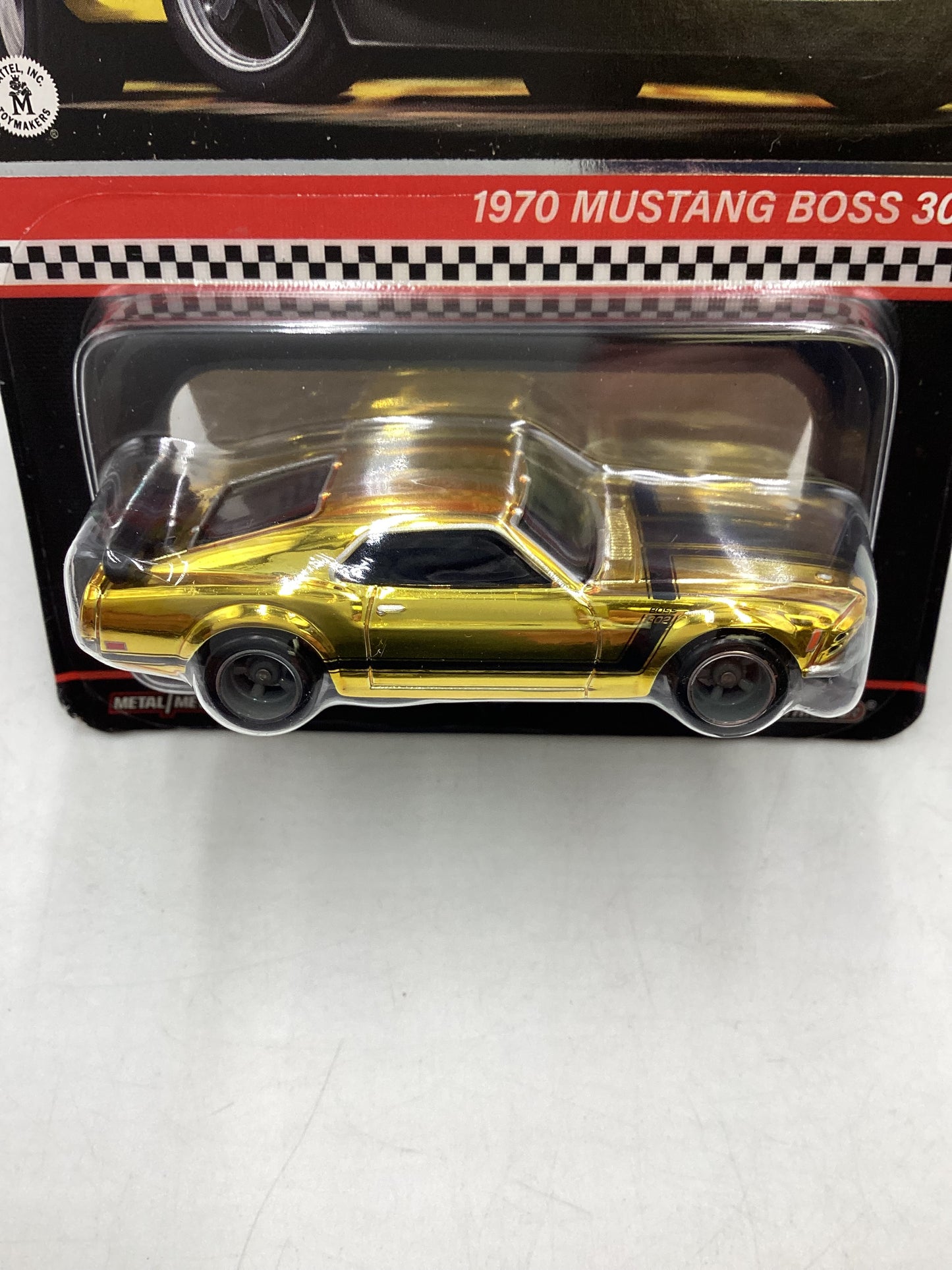 2024 Hot wheels RLC Gold 1970 Ford Mustang Boss 302 with protector