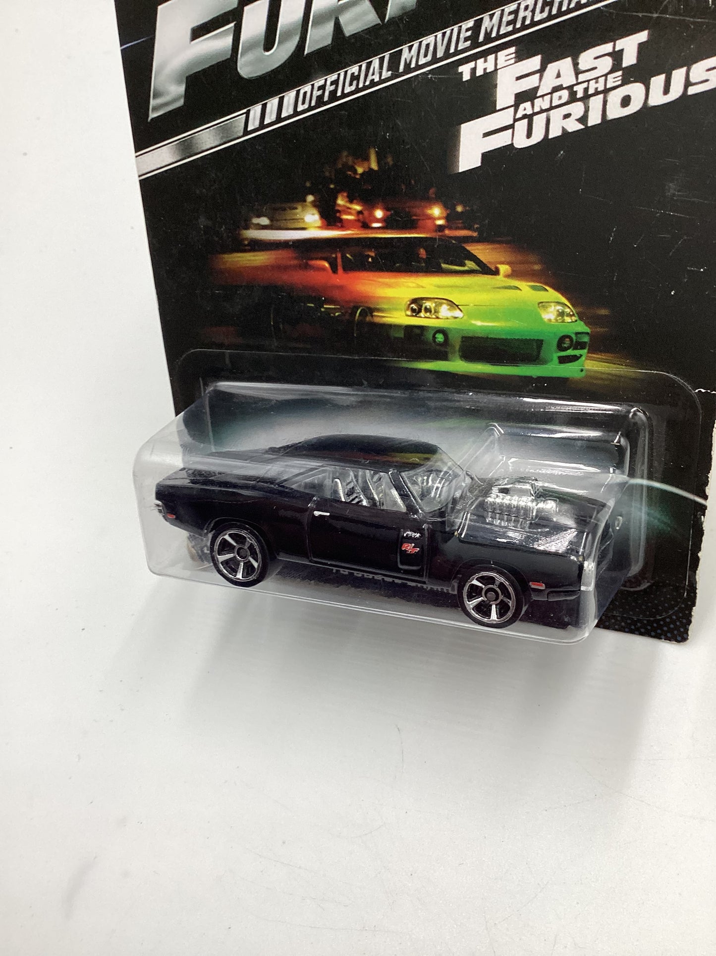 2014 Hot Wheels Fast and Furious #1 70 Dodge Charger R/T Black Bad Card 71G