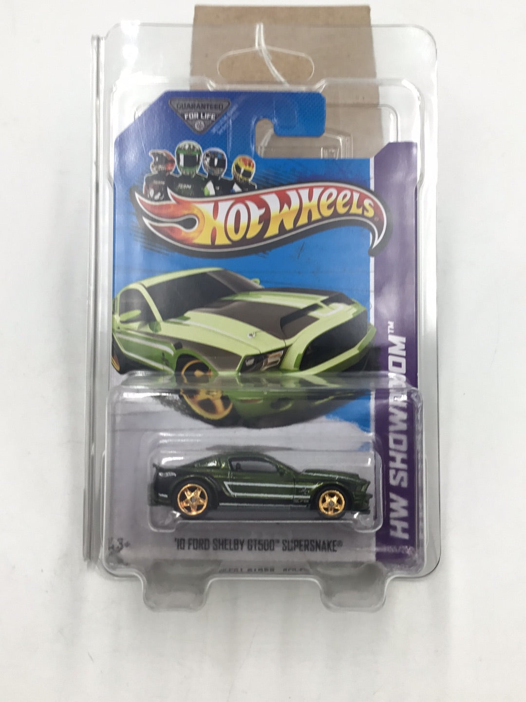 2013 hot wheels super treasure hunt #155 10 Ford Shelby GT500 Supersnake W/Protector