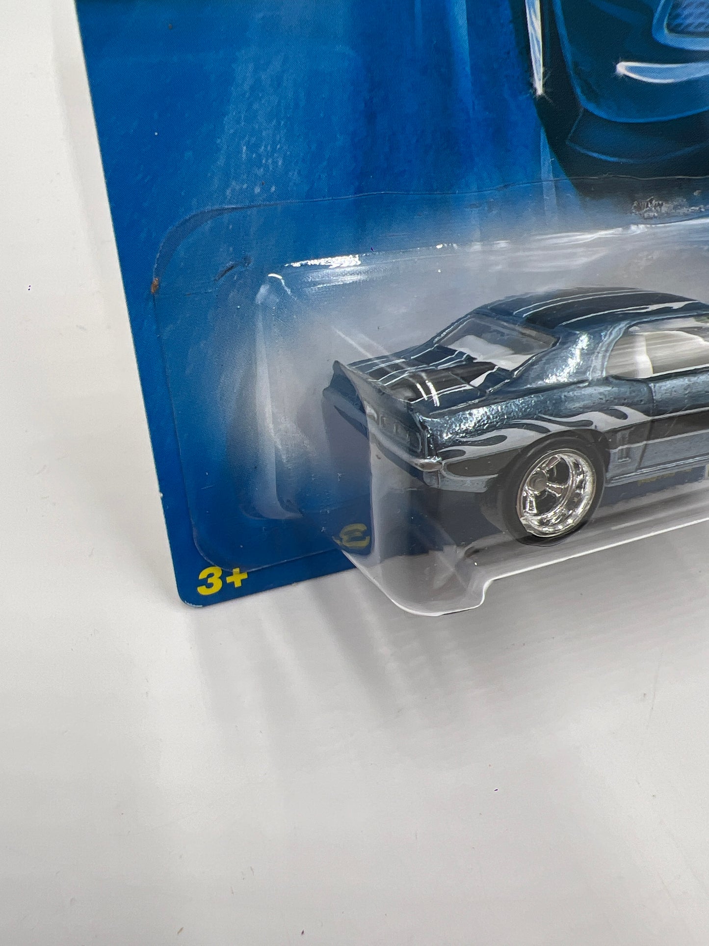 2008 Hot Wheels Super Treasure Hunt #172 69 Camaro Blue W/ Protector