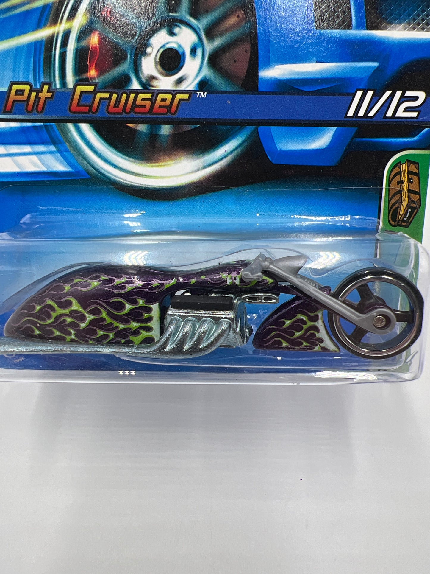 2006 Hot Wheels T-Hunt #49 Pit Cruiser Purple Blister Not Perfect 274C
