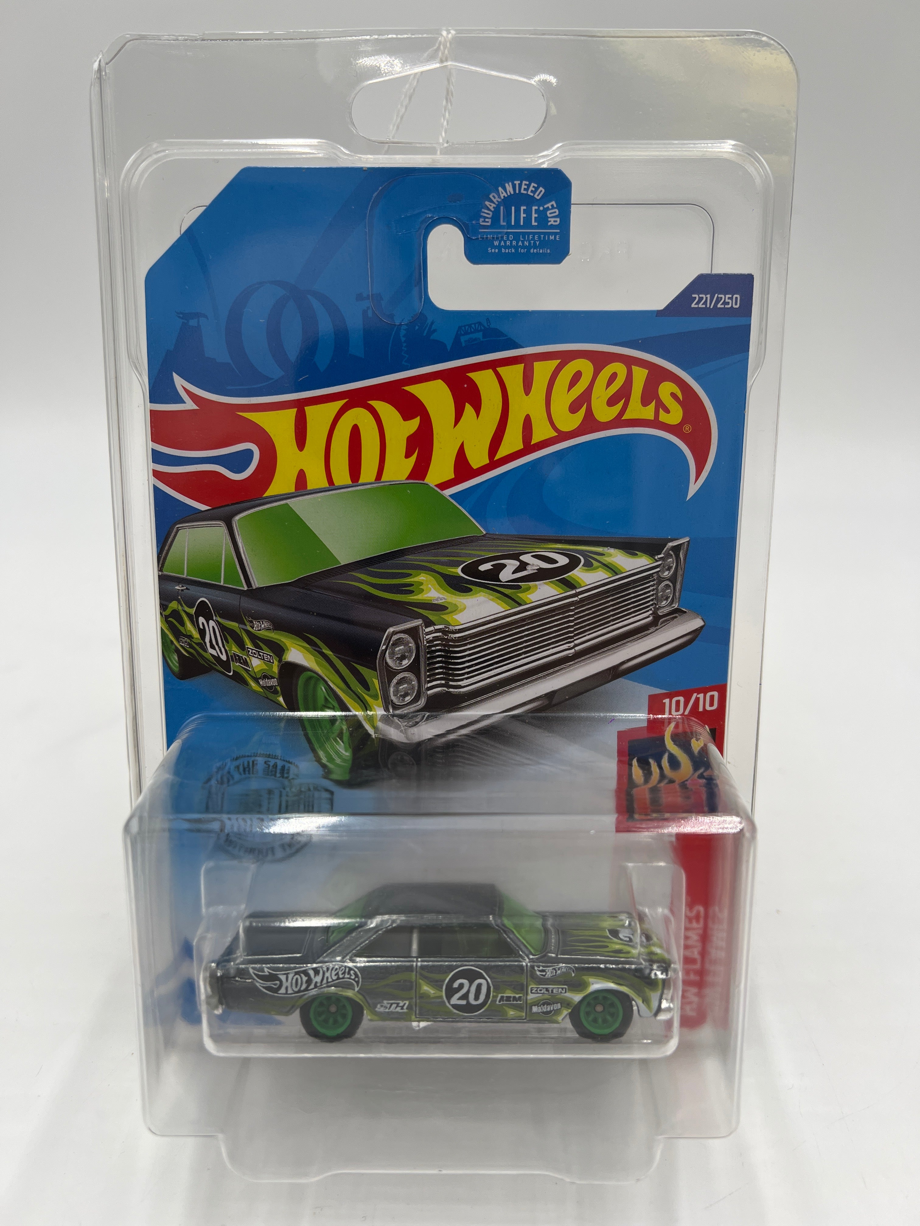 2020 Hot Wheels Super Treasure Hunt #221 65 Ford Galaxie W