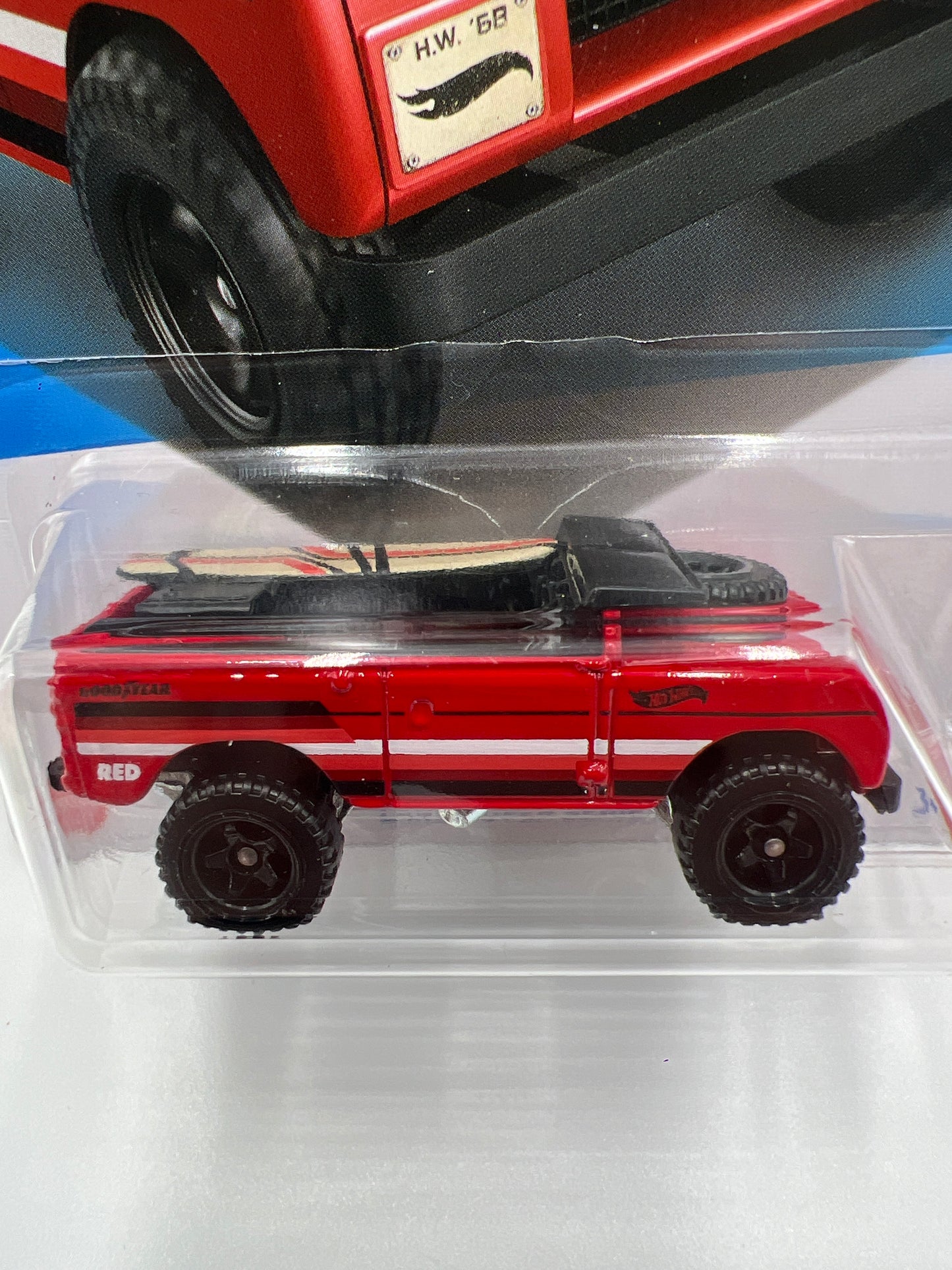 2024 Hot Wheels #92 Target Red Edition Land Rover Series II Red 146F