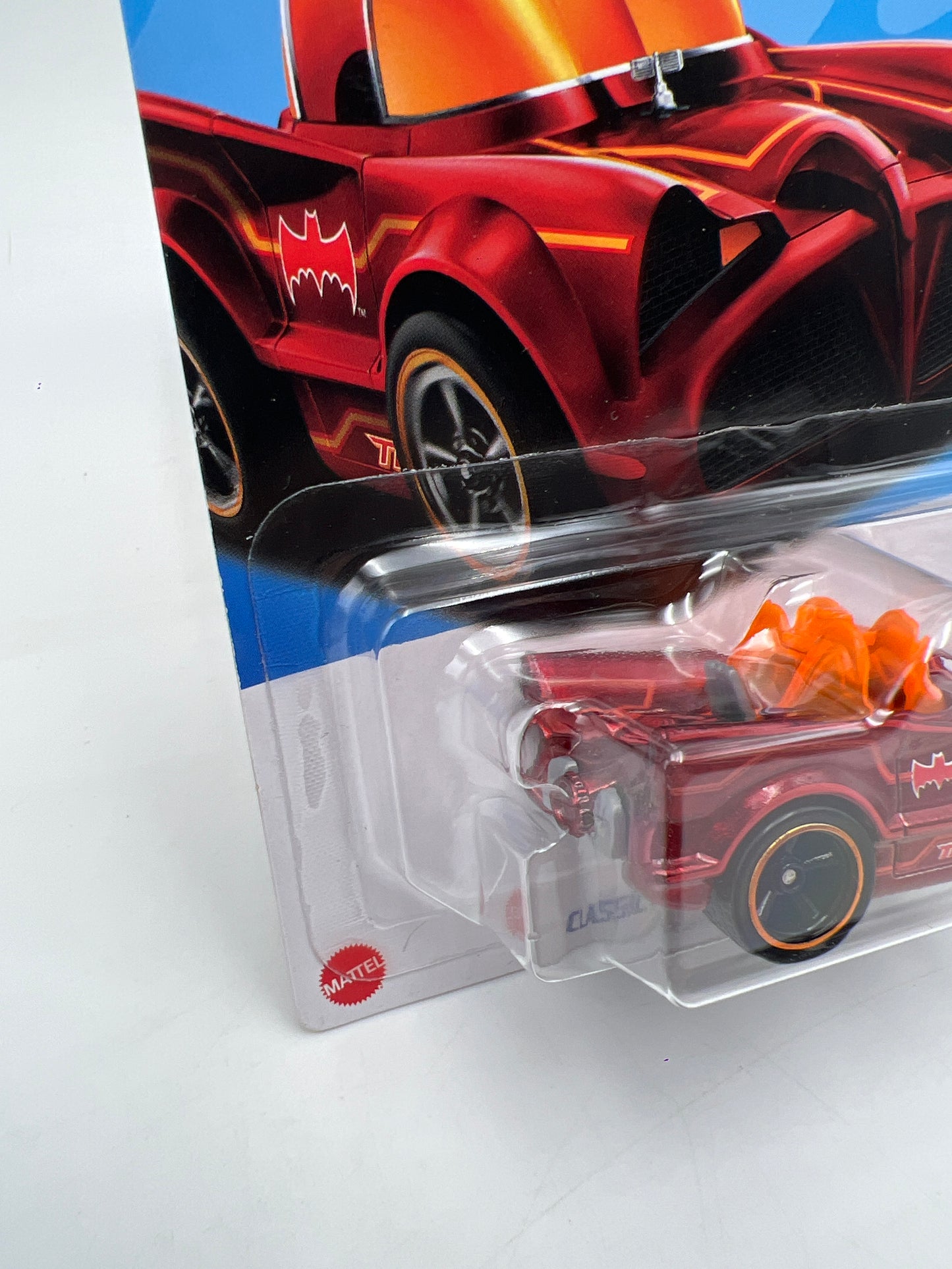 2023 Hot Wheels Super Treasure Hunt #3 Classic TV Series Batmobile Red W/Protector
