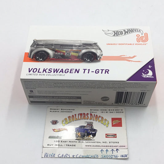 Hot Wheels ID Volkswagen T1-GTR series 2 silver