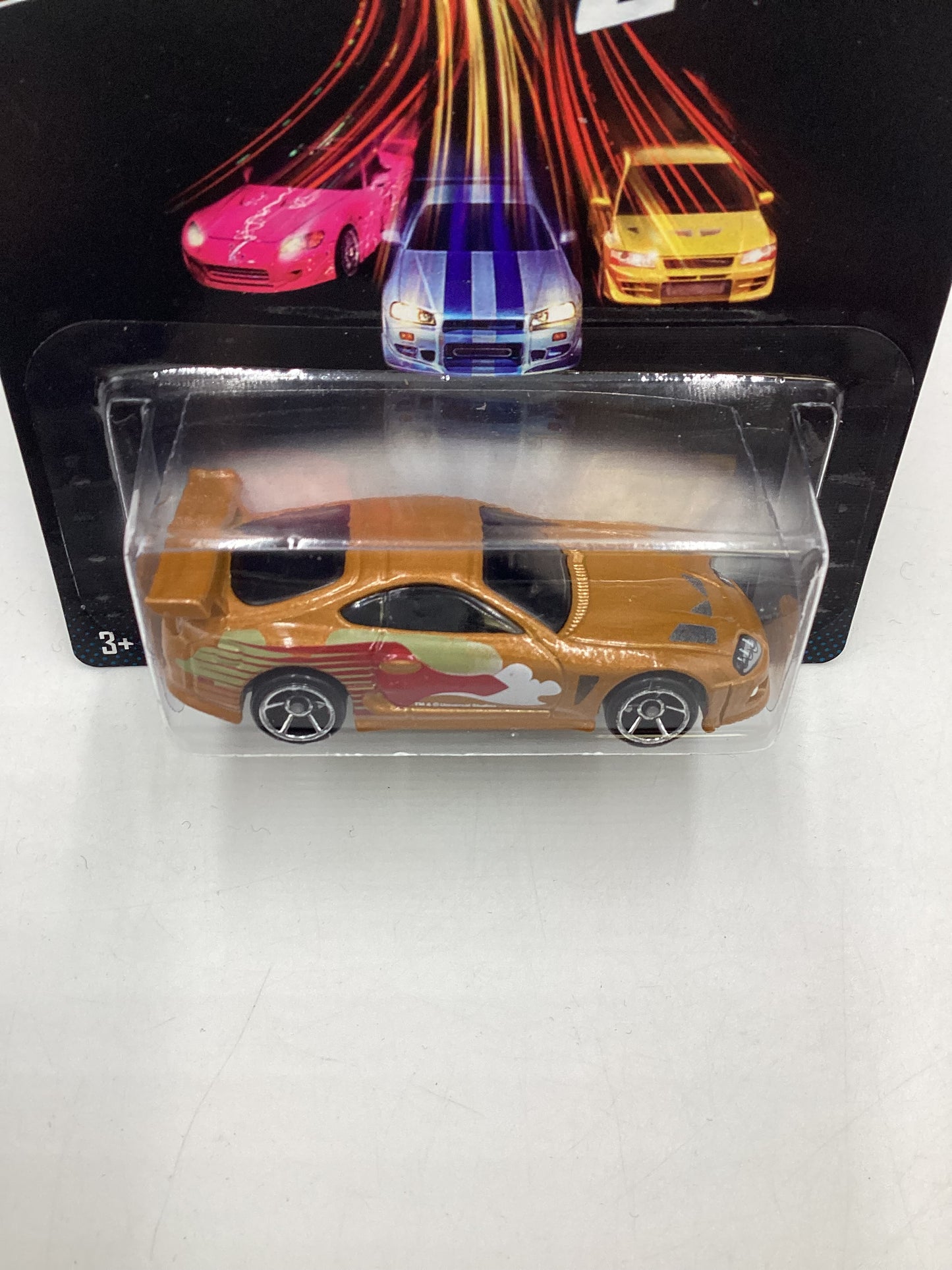 2014 Hot Wheels Fast & Furious #2 94 Toyota Supra with protector