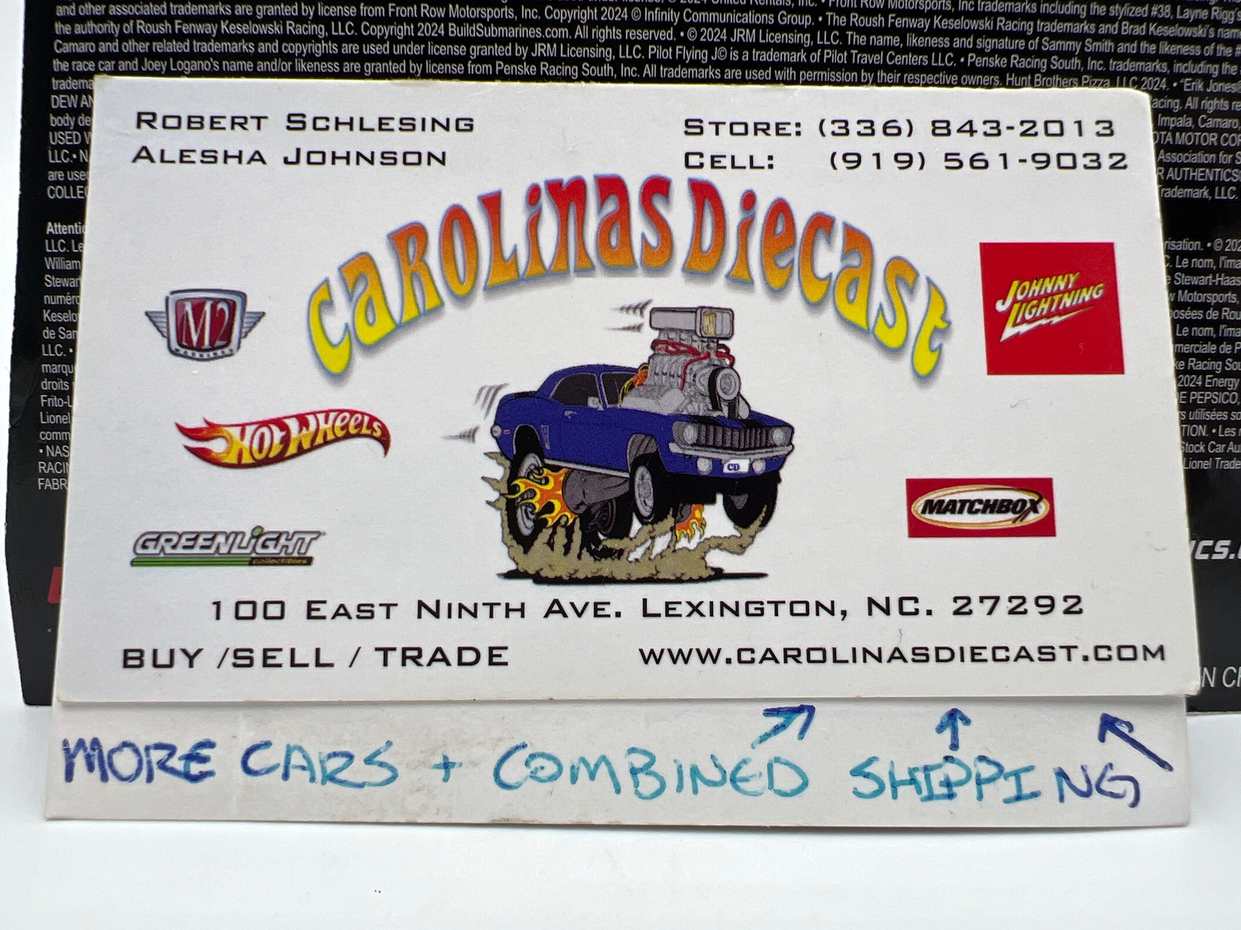 2024 Nascar Authentics Wave 6 #22 CHASE Joey Logano Hunt Brothers