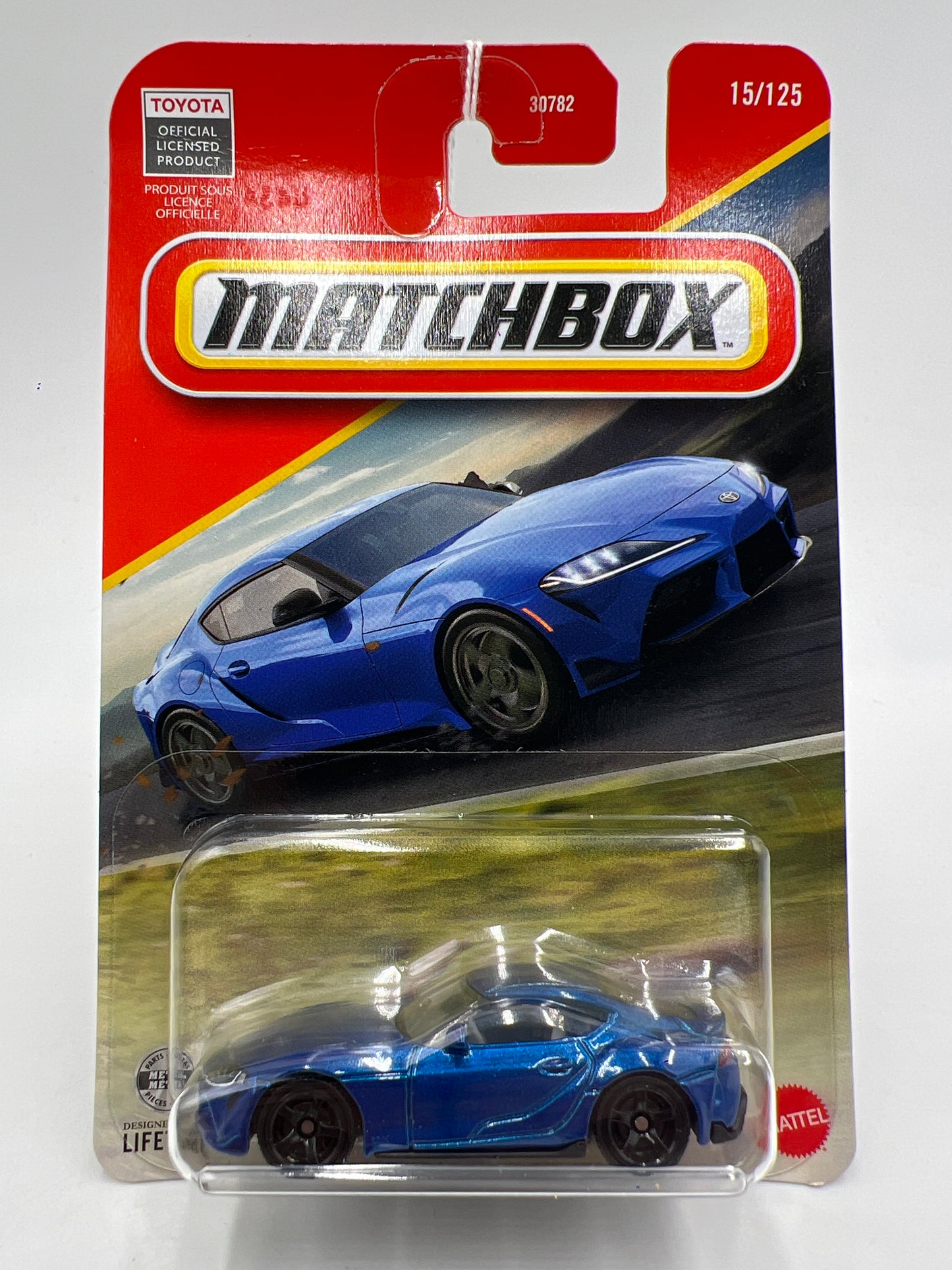 2026 Matchbox #15 2023 Toyota GR Supra Blue 211K