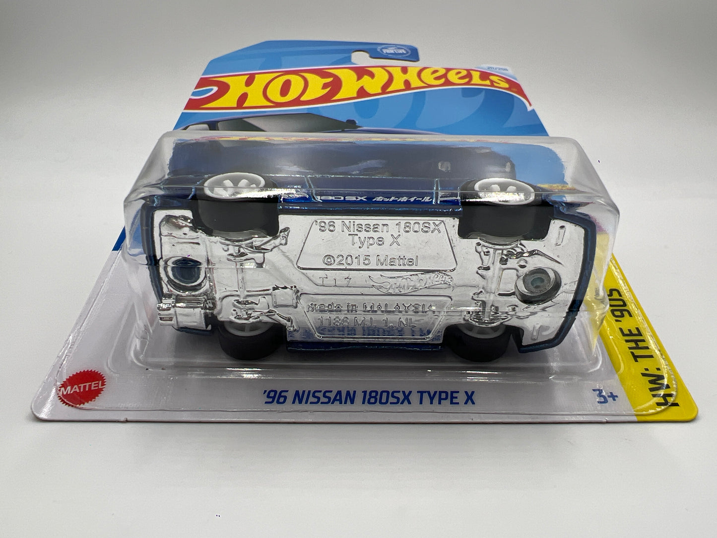 2024 Hot Wheels M Case Super Treasure Hunt #211 96 Nissan 180SX Type X Blue W/Protector