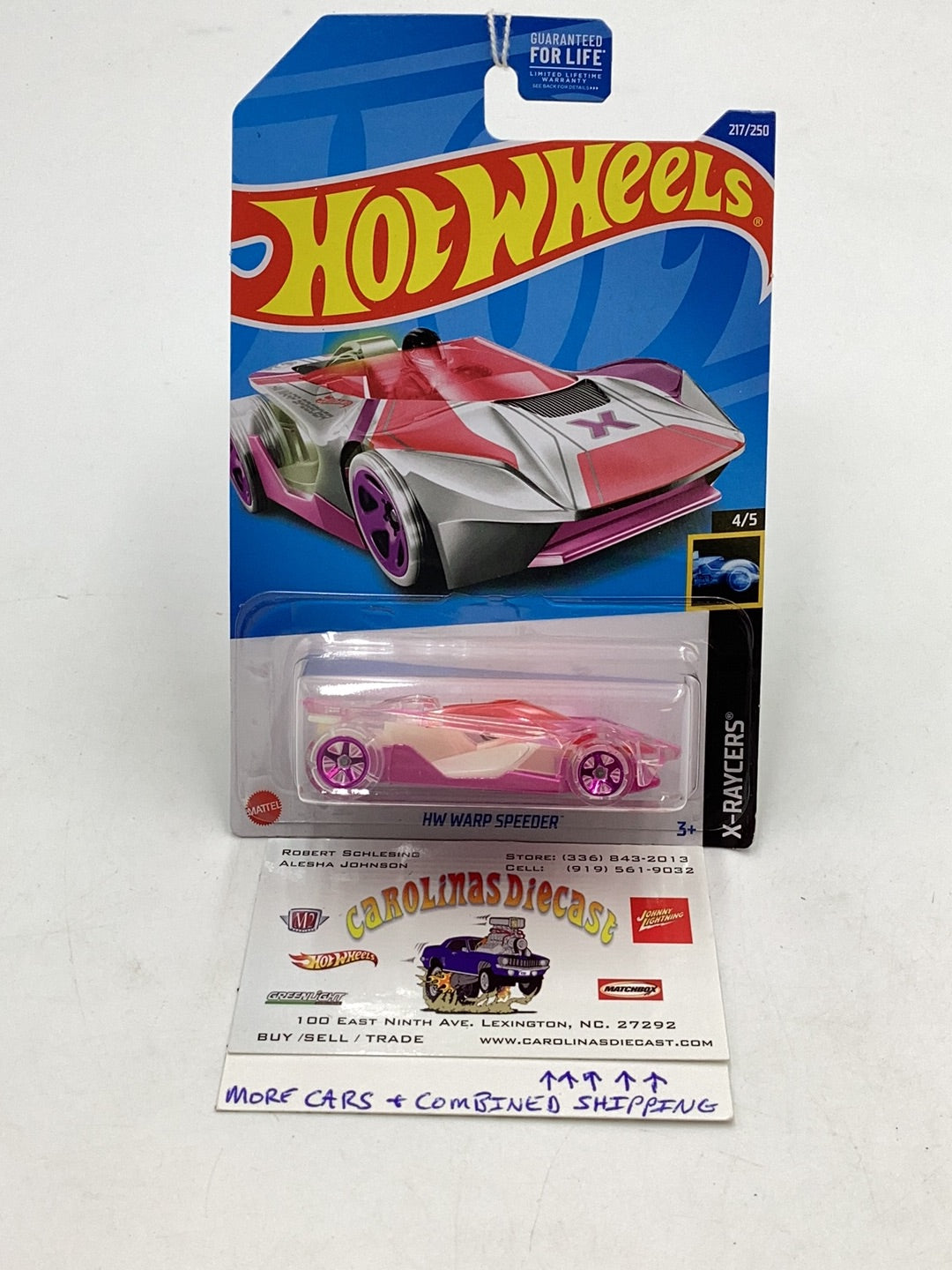 2022 Hot wheels Treasure hunt #217 HW Warp Speeder 273C