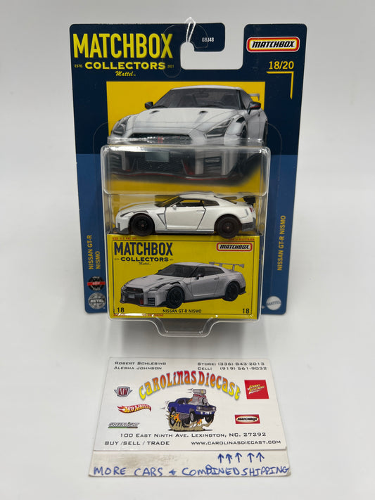 Matchbox Collectors #18 Nissan GT-R Nismo White