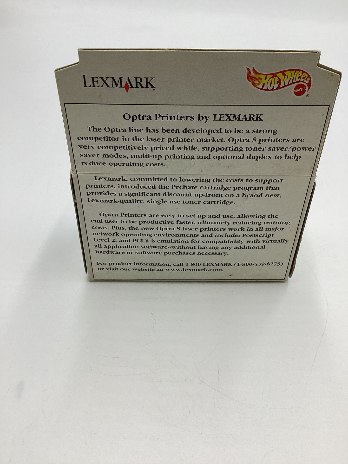 Hot Wheels 1999 Special Edition Lexmark Fat Fendered 40 Red