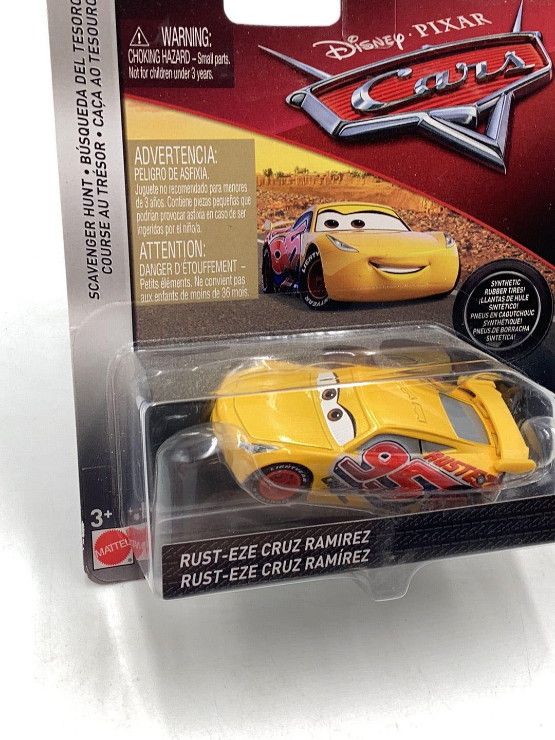 Disney Pixar Cars Scavenger Hunt series Rust-Eze Cruz Ramirez Chase 142A