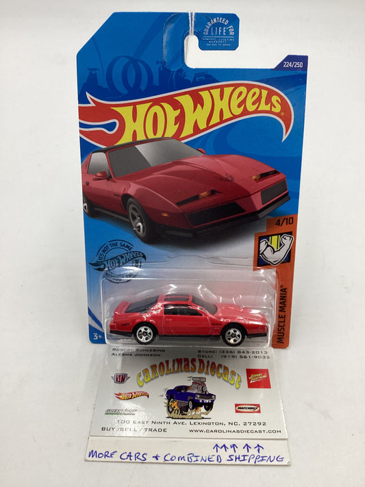 2020 Hot wheels Muscle Mania #224 84 Pontiac Firebird Red 53F