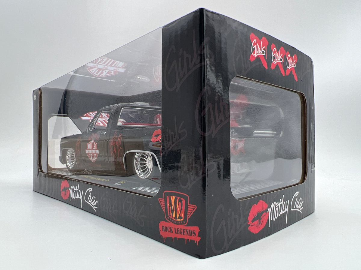 M2 Machines 1/24 Scale S45 Rock Legends Motley Crue 1976 GMC Sierra Grande 15 Black