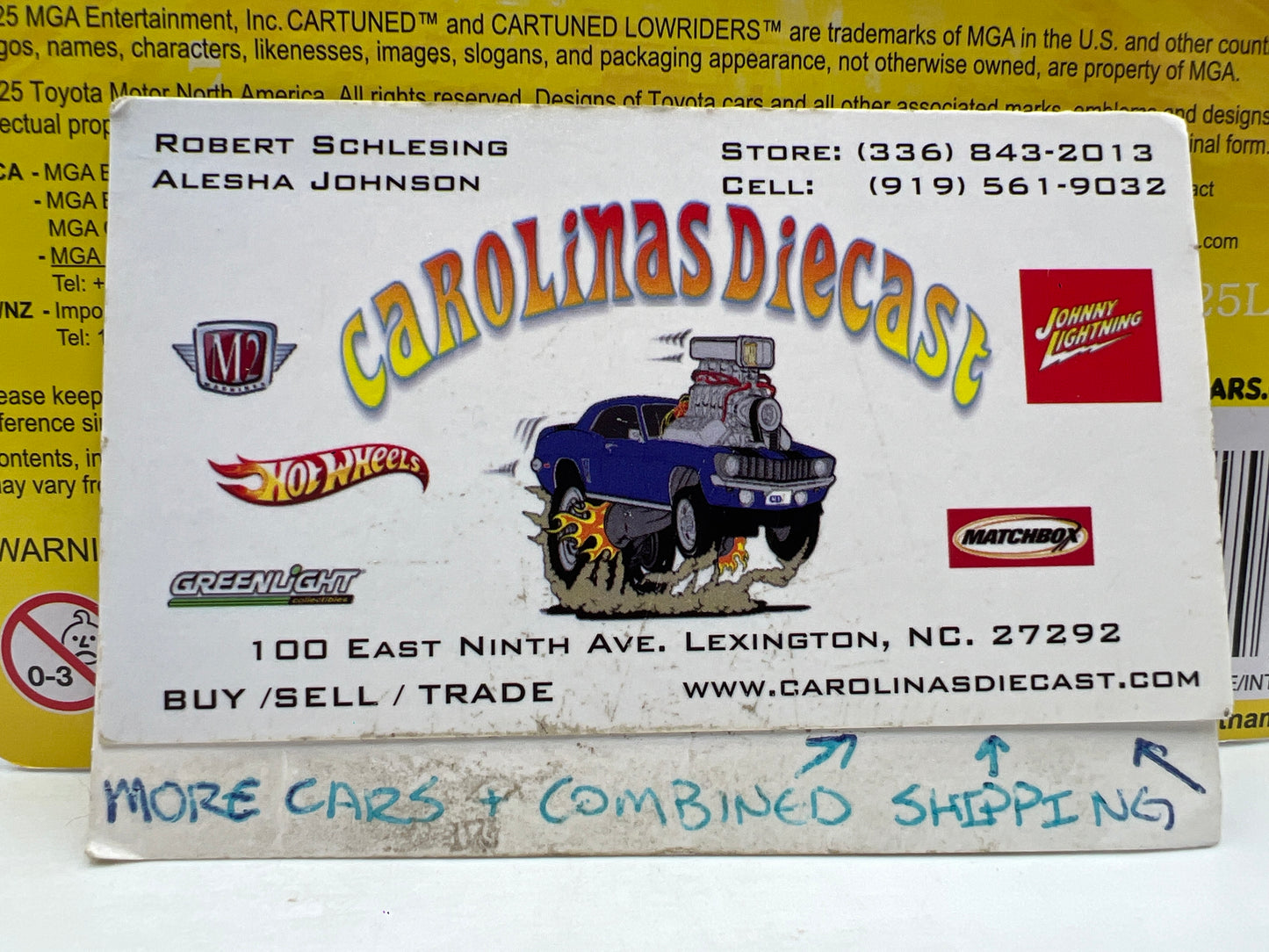 2025 MGA Car Tuned JDM Series 3 #8 85 Toyota AE86 Sprinter Trueno Yellow