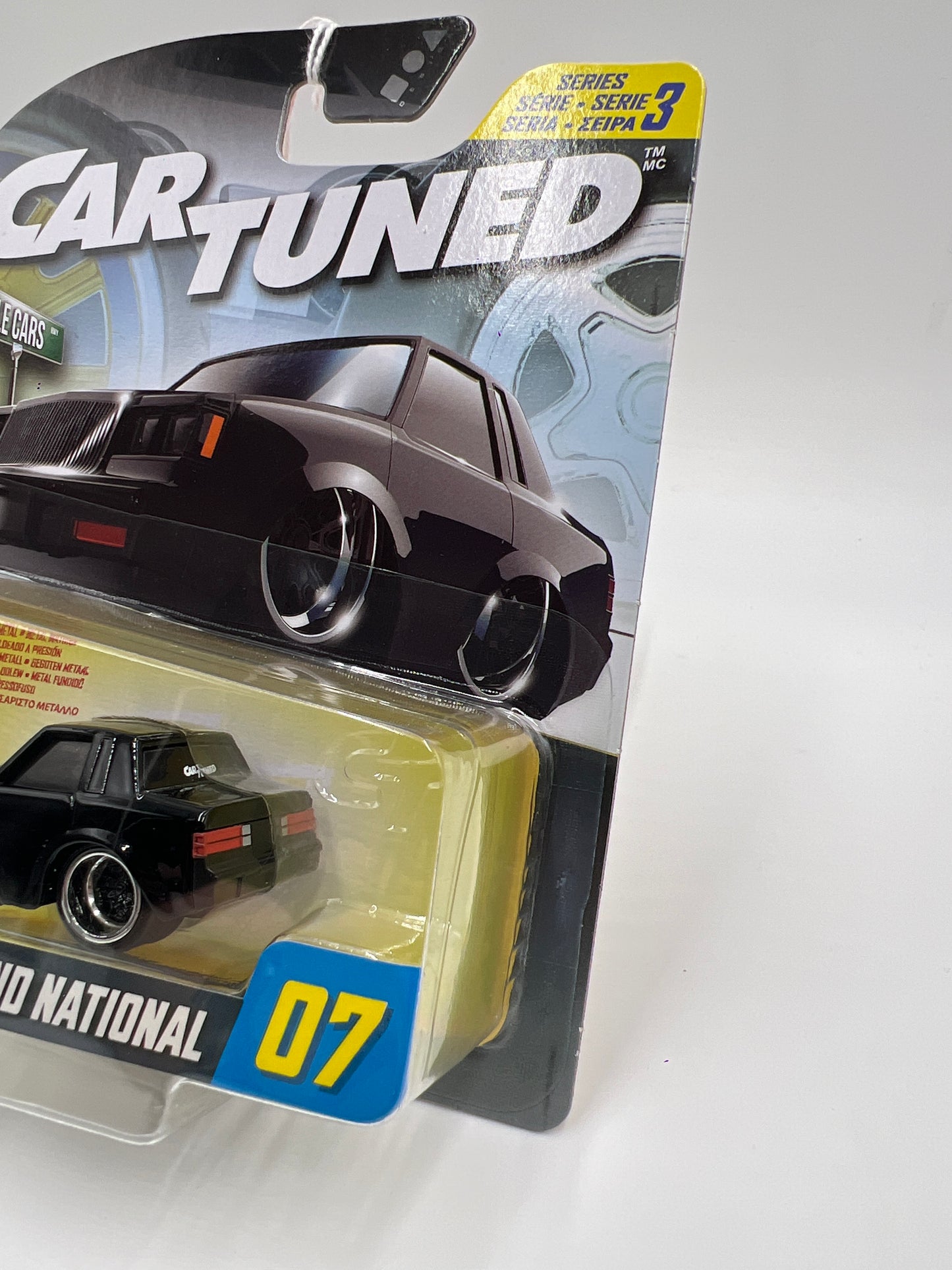 2025 MGA Car Tuned Series 3 #7 87 Buick Grand National Black 179G