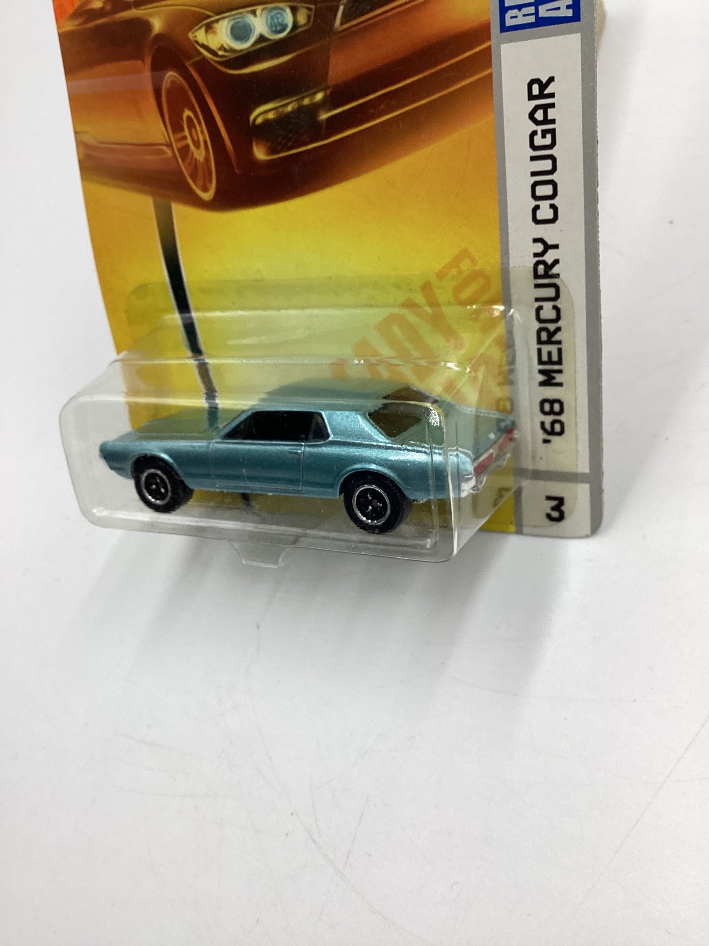 Matchbox Heritage Classics #3 68 Mercury Cougar Light Blue 208F