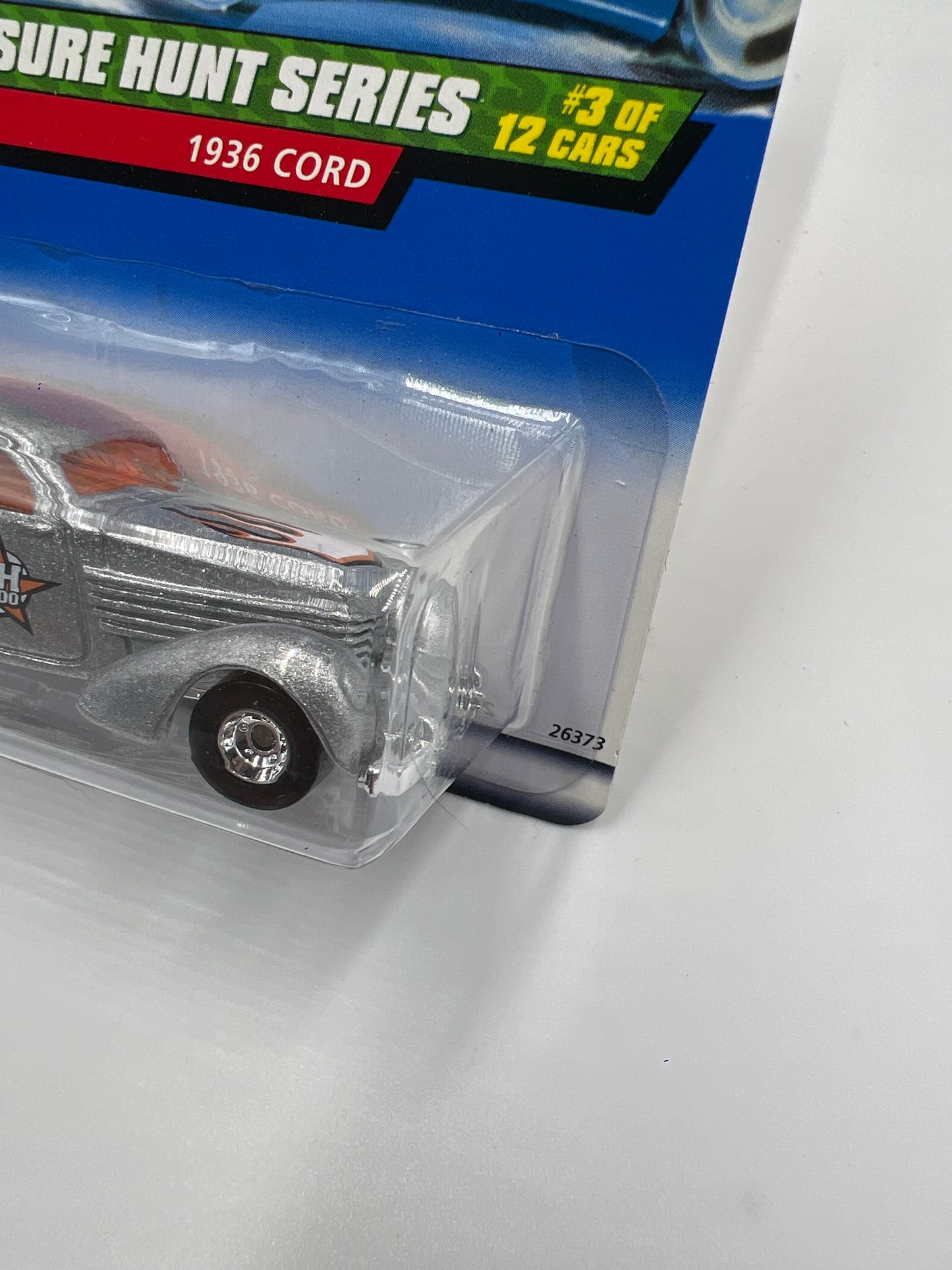 2000 Hot Wheels Treasure Hunt Real Riders #51 1936 Cord Silver 273C