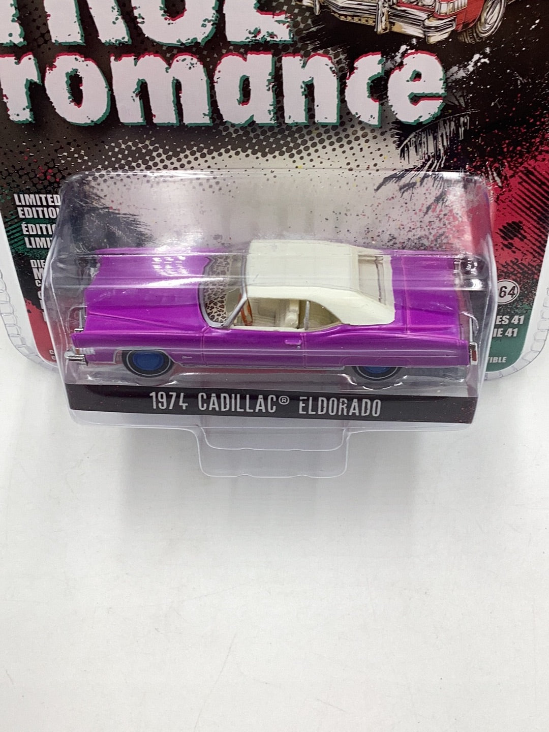 Greenlight True Romance 1974 Cadillac Eldorado Walmart CHASE