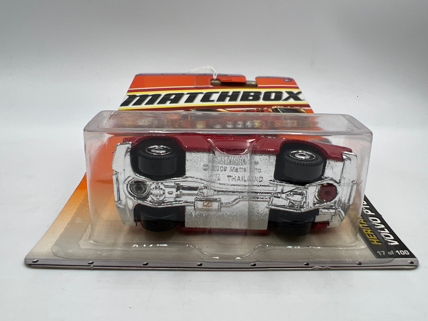 Matchbox Heritage Classics #17 Volvo P1800S Red 216N