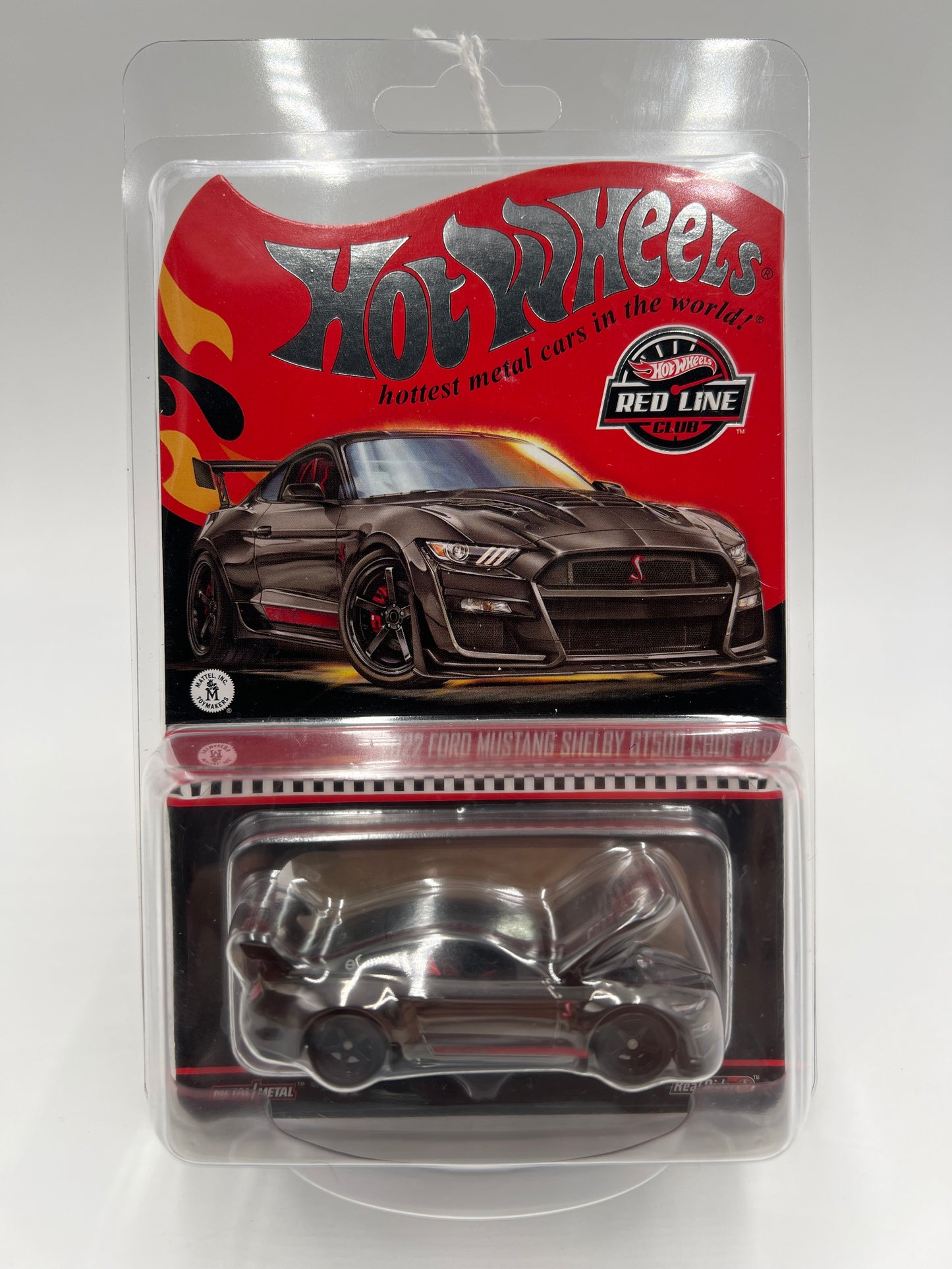 Hot Wheels RLC 2022 Ford Mustang Shelby GT500 Code Red W/Protector