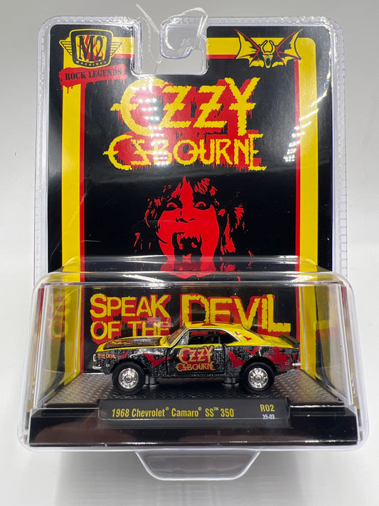 M2 Machines R02 Rock Legends Ozzy Ozbourne 1968 Chevrolet Camaro SS 350