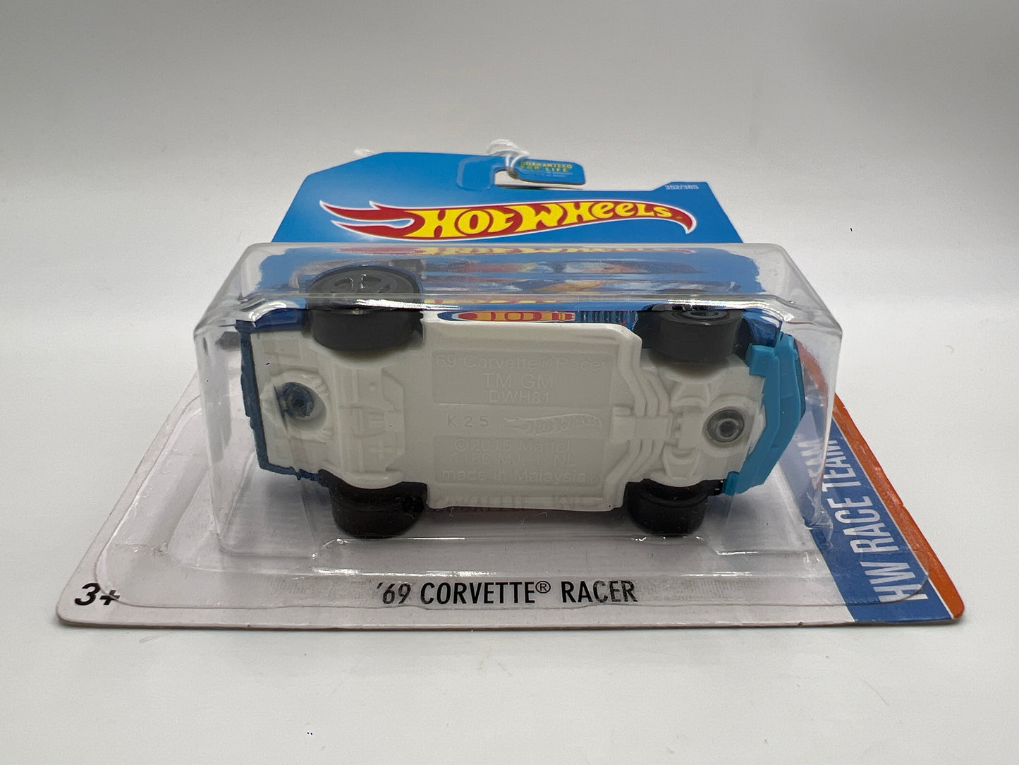 2017 Hot Wheels Race Team #352 69 Corvette Racer Blue 8C