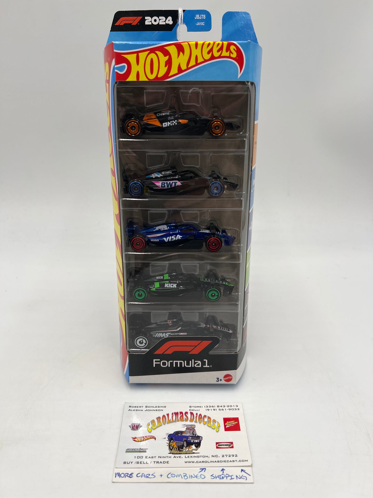 2024 Hot Wheels 5 Pack Formula 1 F1