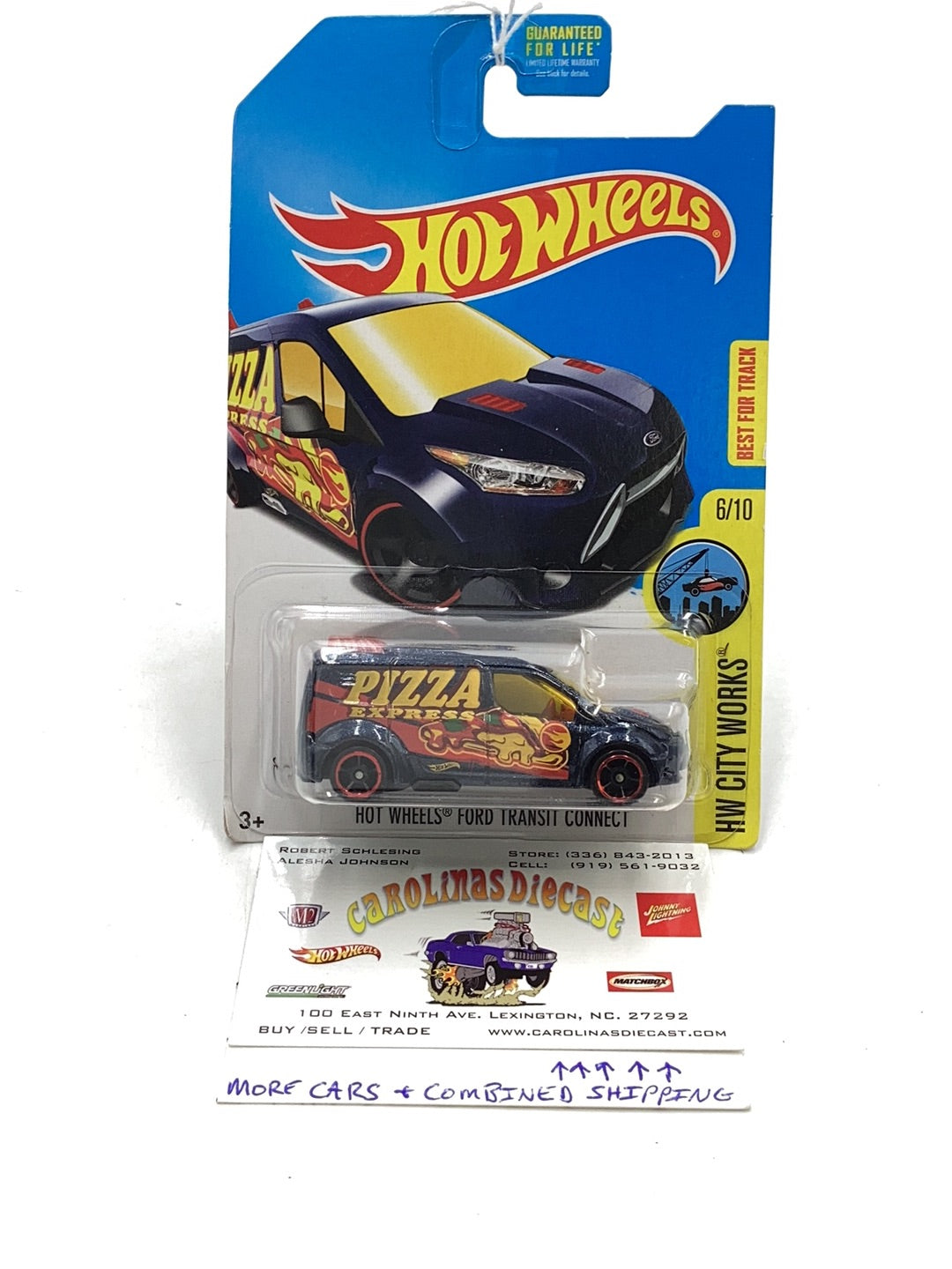 2017 Hot wheels Treasure hunt Hot Wheels Ford Transit Connect 276E