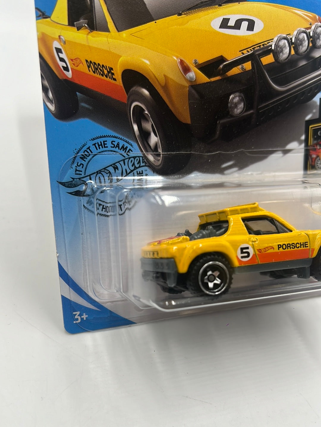 2020 hot wheels #242 Porsche 914 Safari yellow 101F