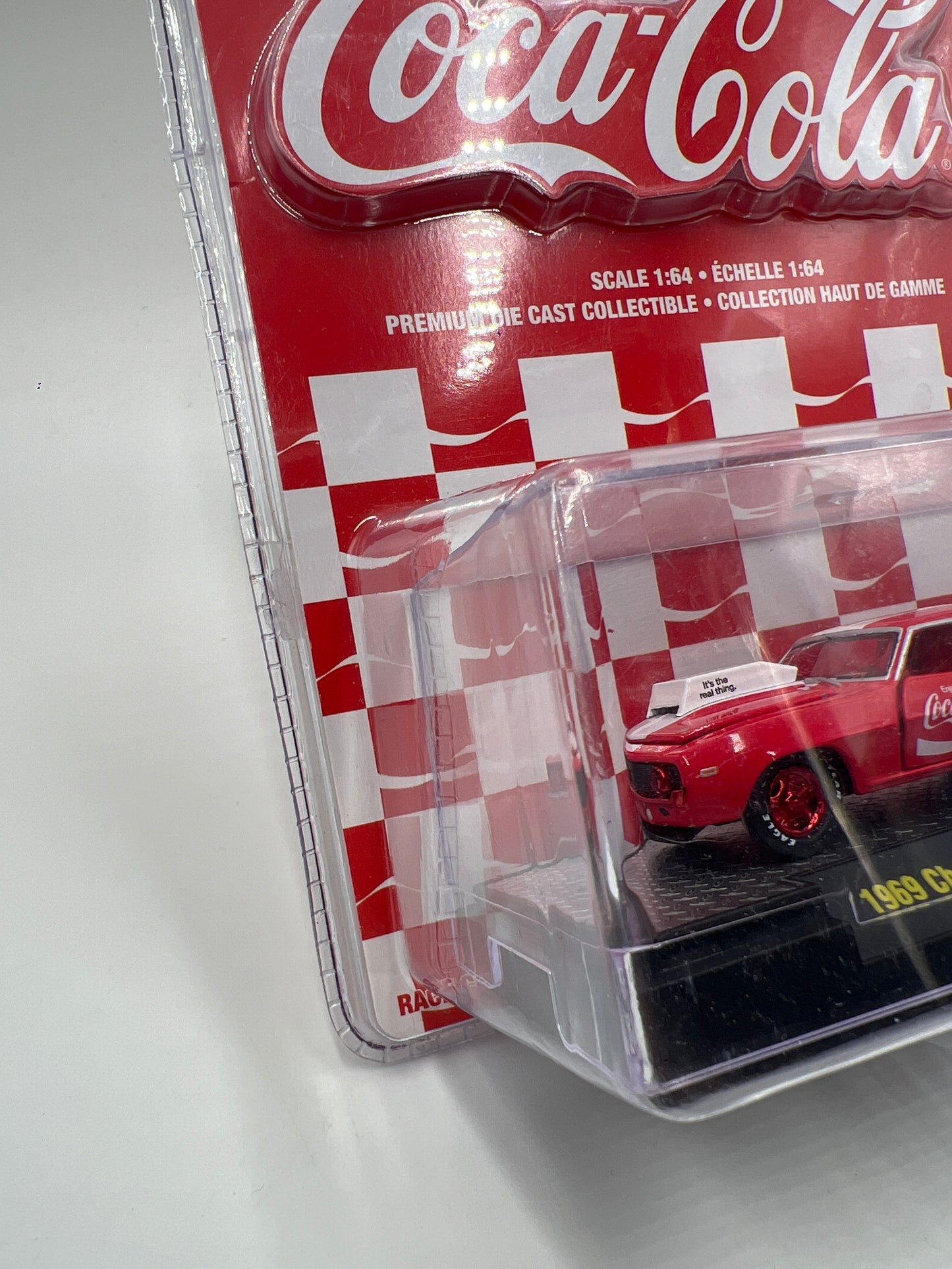 M2 Machines Coca Cola CHASE 1969 Chevrolet Camaro ZL-1 Red RC01