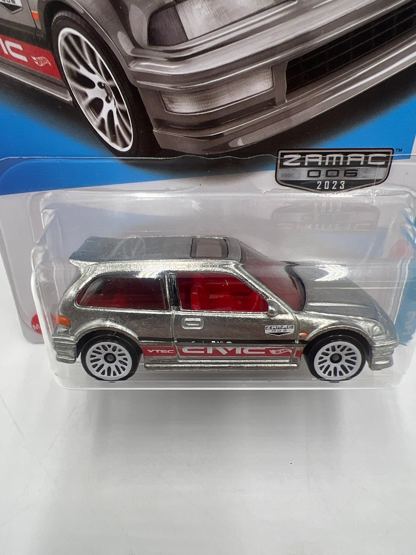 2023 Hot Wheels #96 90 Honda Civic EF Zamac 006 Factory Sealed W/ Protector