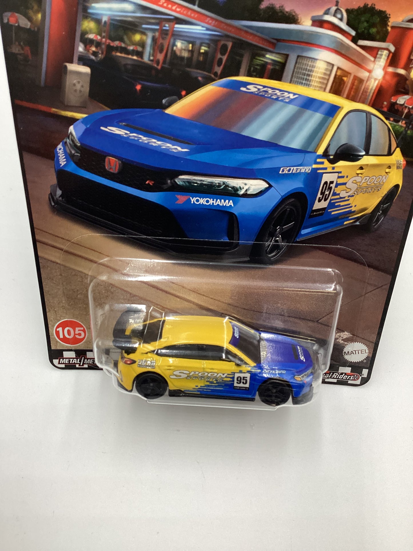 2024 Hot Wheels Boulevard Premium #105 24 Honda Civic Type-R Spoon